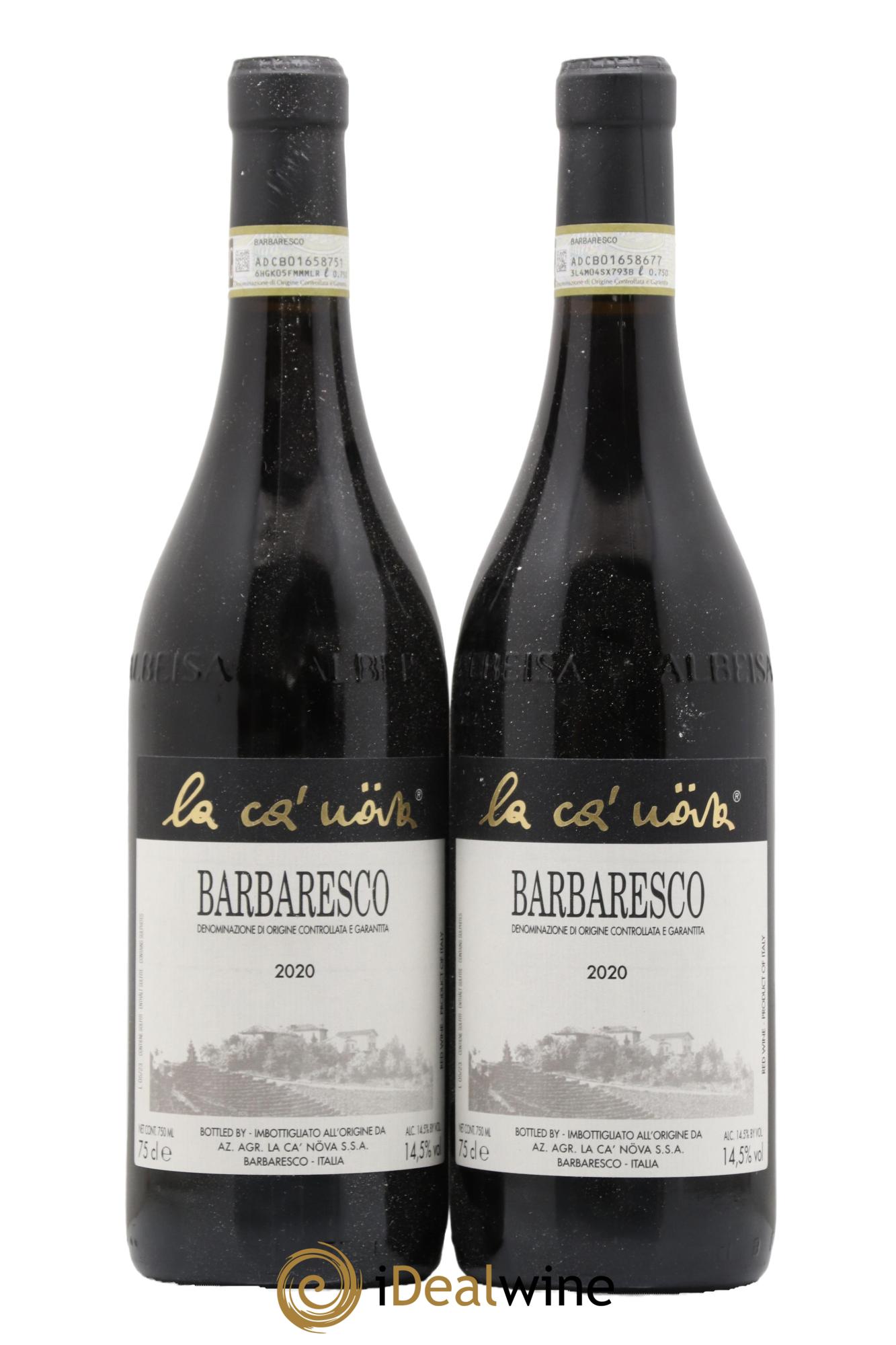 Barbaresco DOCG La Ca' Nova 2020 - Lot de 2 bouteilles - 0