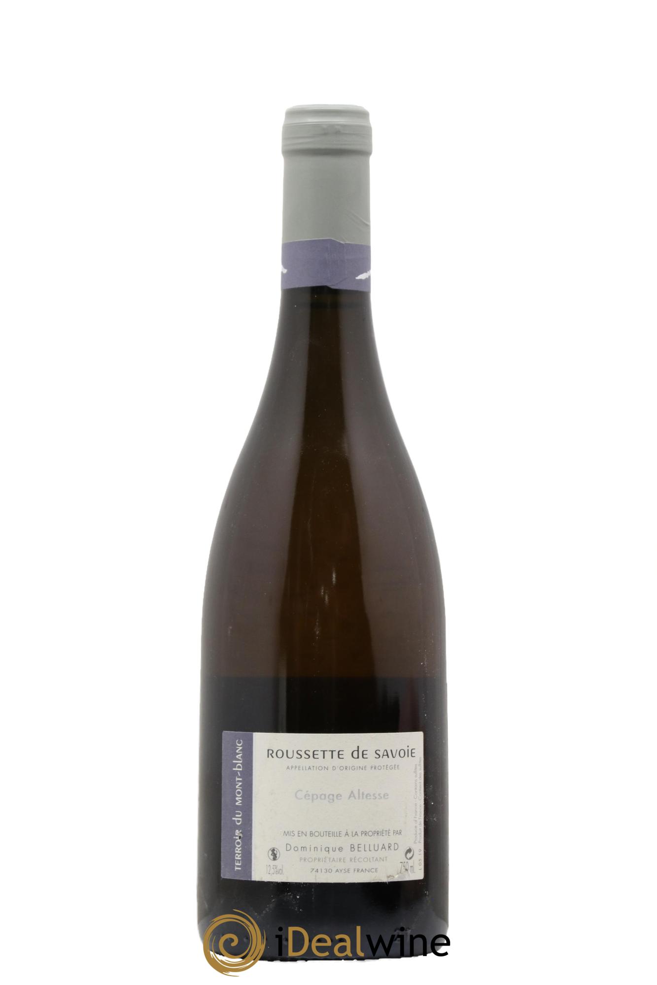 Vin de France Les Grandes Jorasses Domaine Belluard 2019 - Lot de 1 bouteille - 2