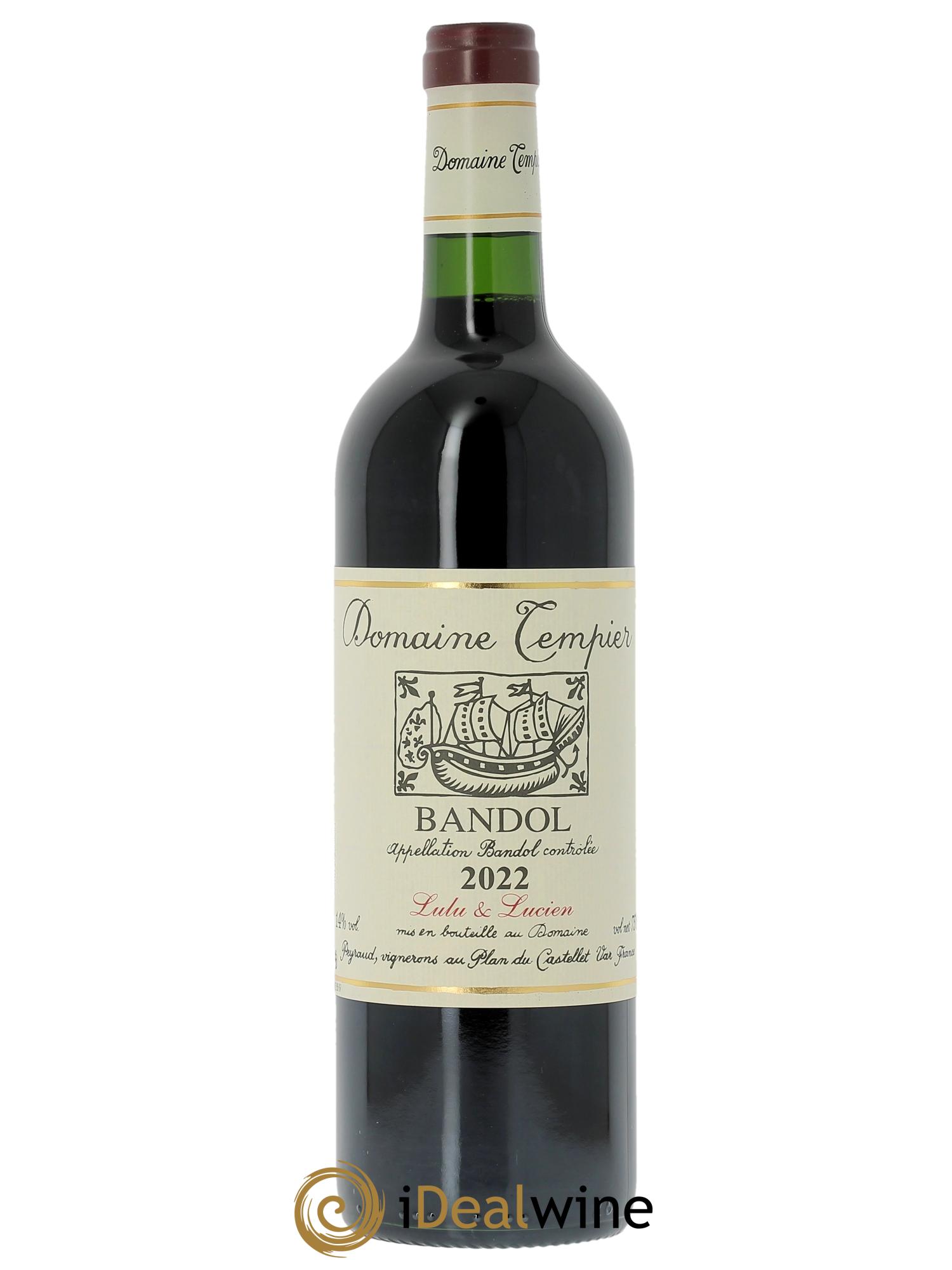 Bandol Domaine Tempier Famille Peyraud  2022 - Posten von 1 Flasche - 0