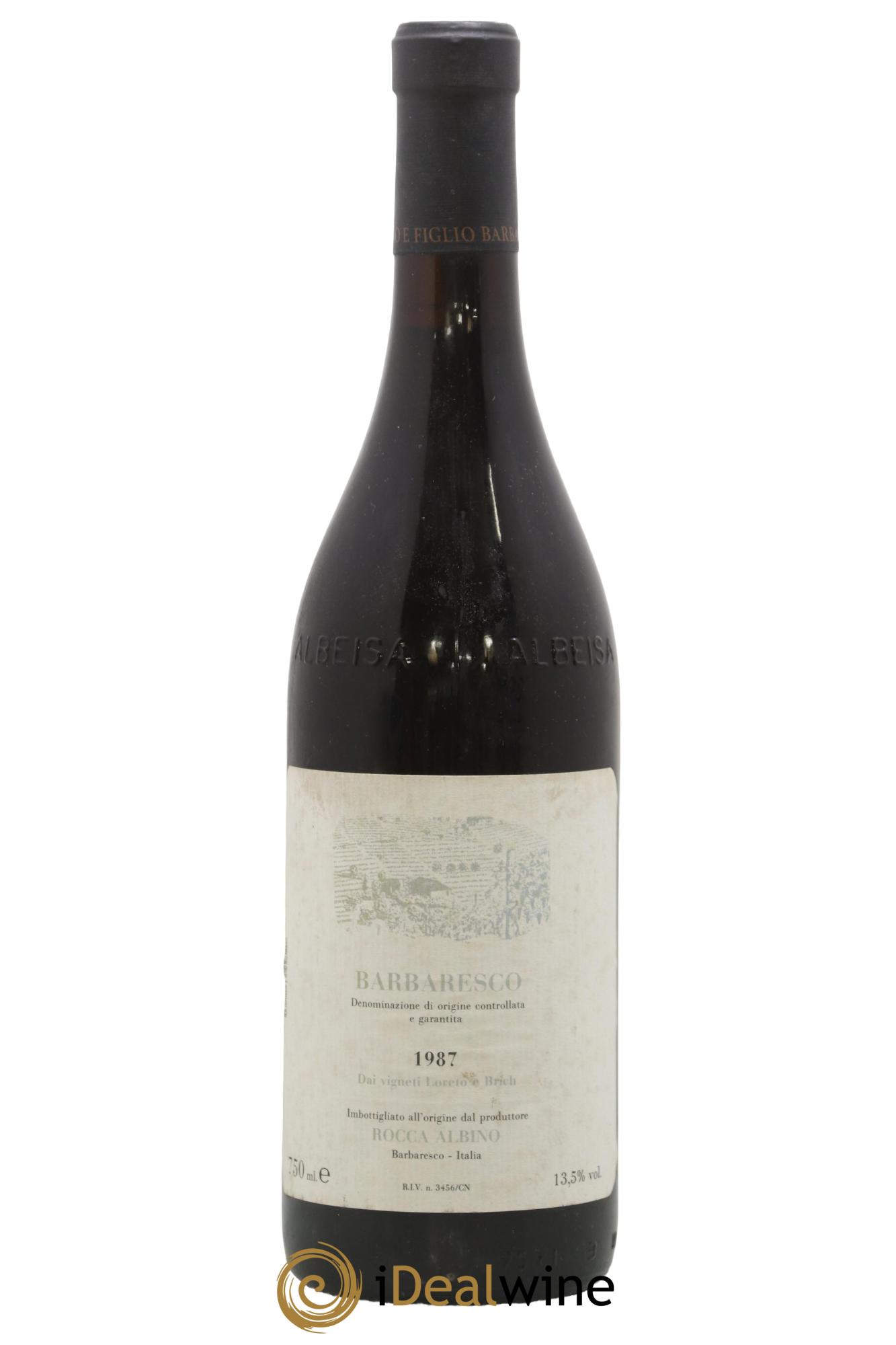 Barbaresco DOCG Albino Rocca 1987 - Posten von 1 Flasche - 0