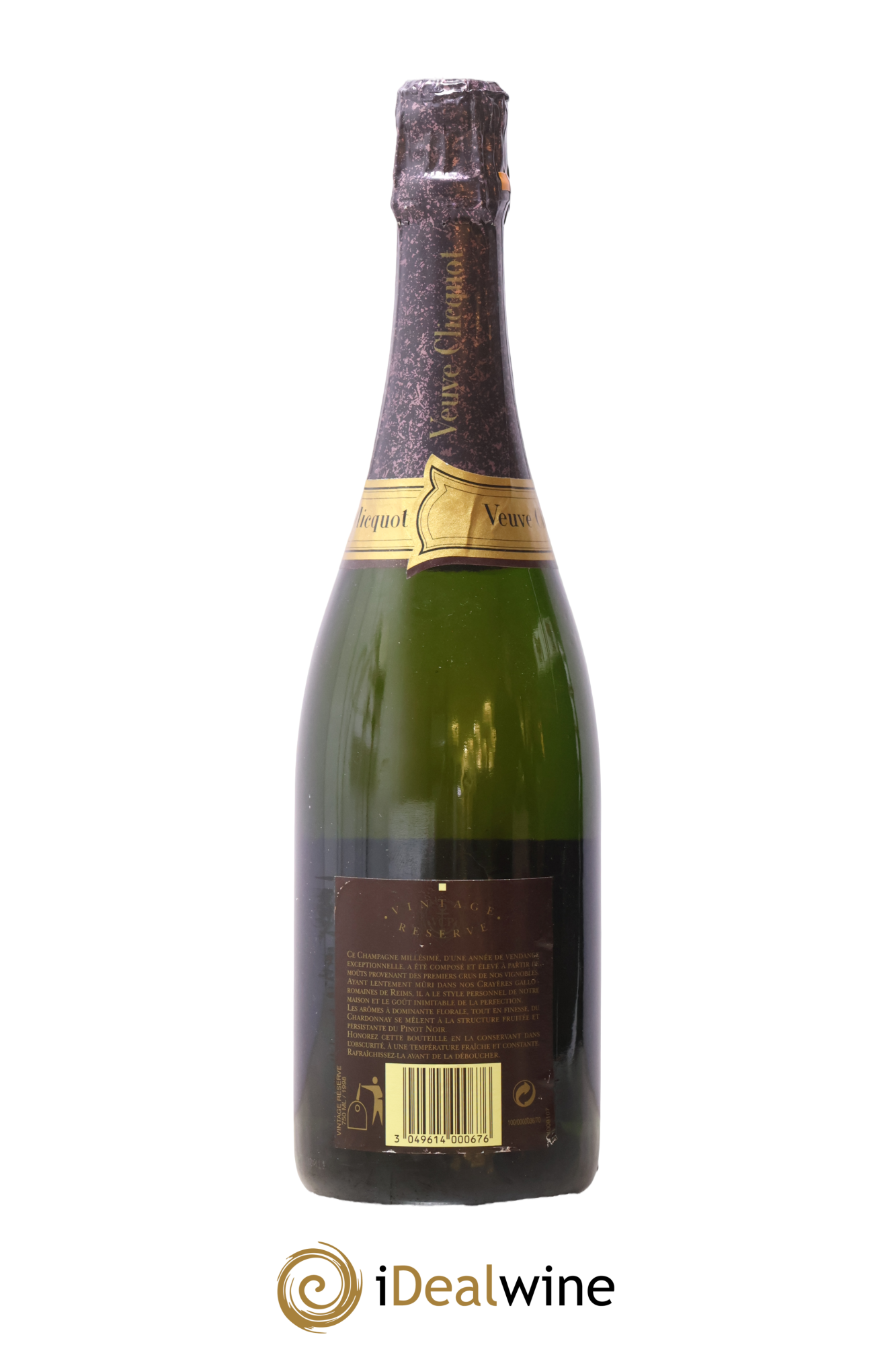 Brut Millésimé Veuve Clicquot 1998 - Posten von 1 Flasche - 1