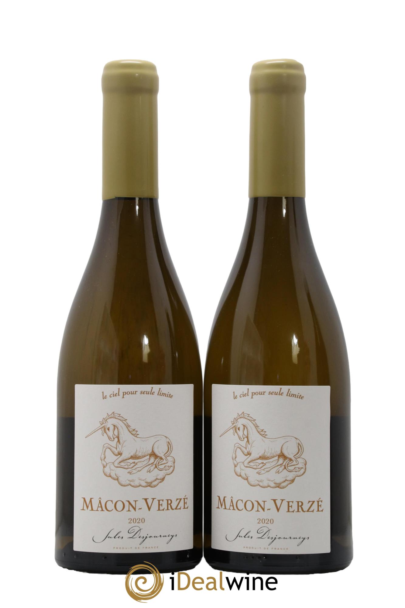 Mâcon-Verzé Jules Desjourneys 2020 - Lot de 2 bouteilles - 0
