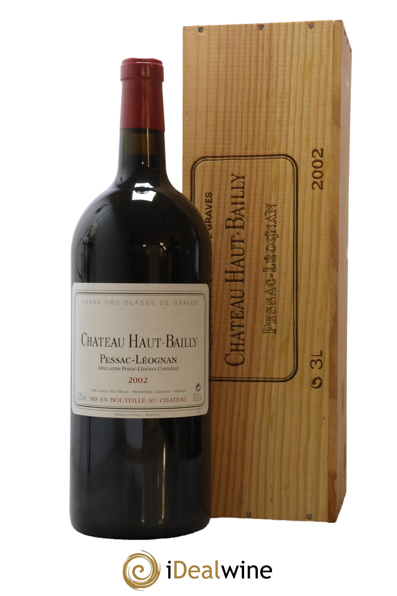 Château Haut-Bailly Cru Classé de Graves 2002 - Lot de 1 double magnum - 1