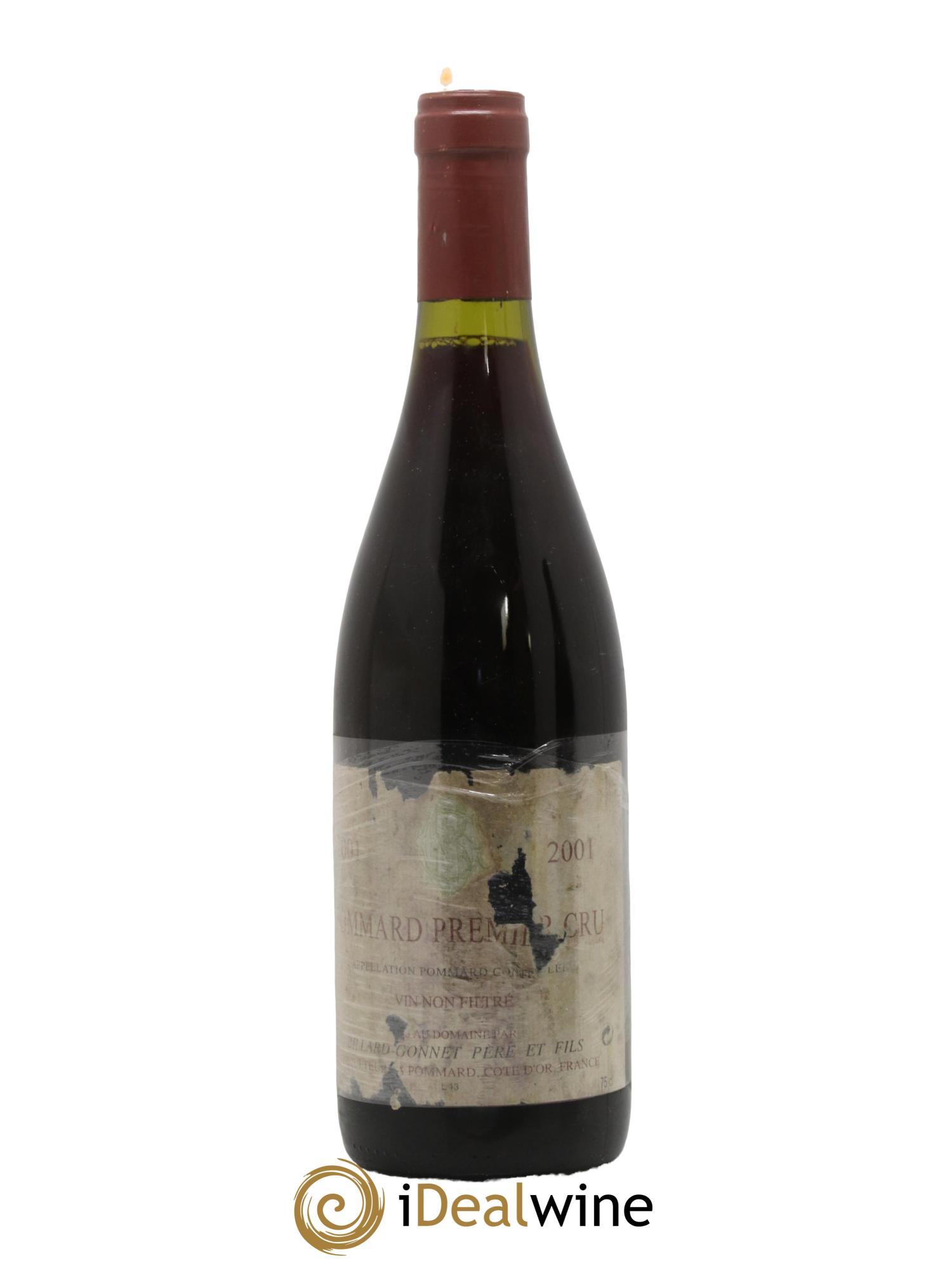 Pommard 1er Cru Domaine Billard-Gonnet 2001 - Lot de 1 bouteille - 0