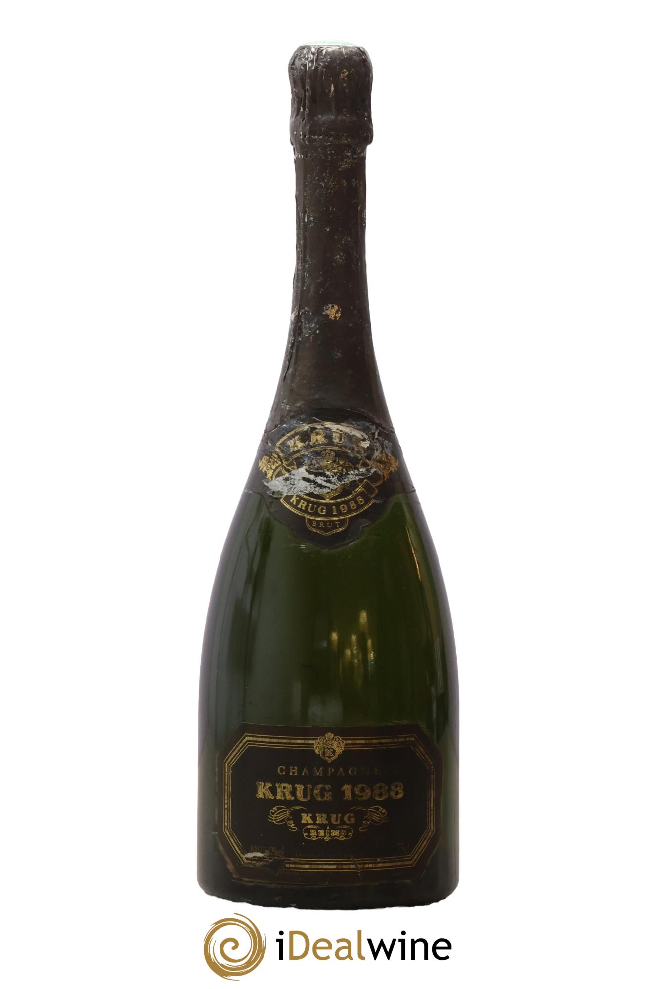 Vintage Krug 1988 - Lot de 1 bouteille - 0
