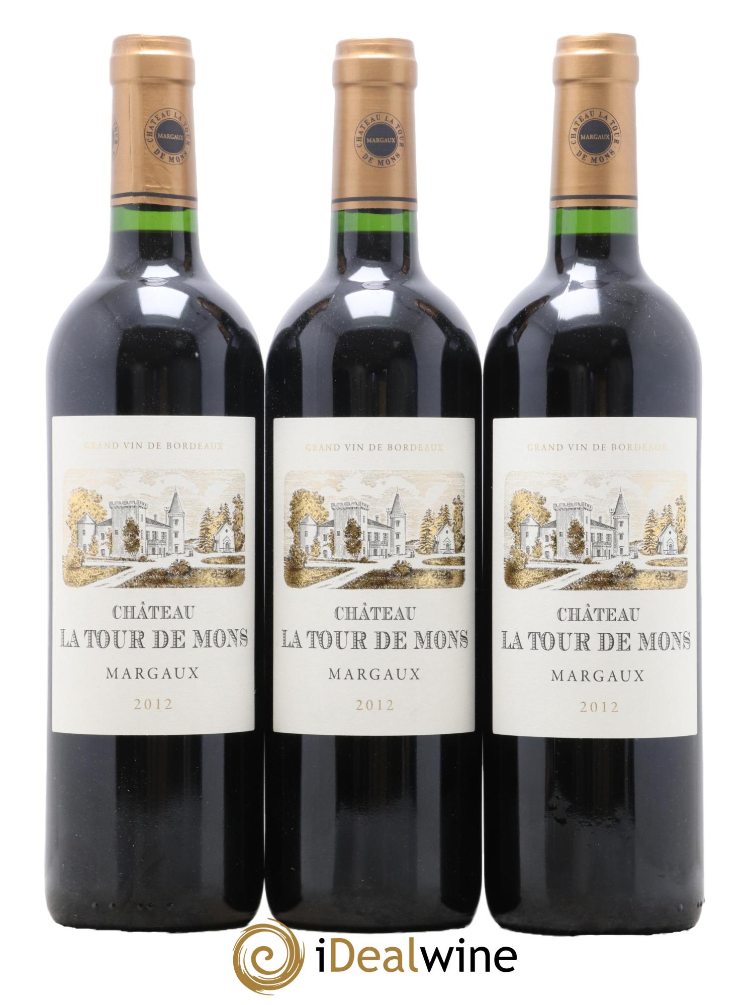 Château la Tour de Mons Cru Bourgeois 2012 - Lot de 12 bouteilles - 4