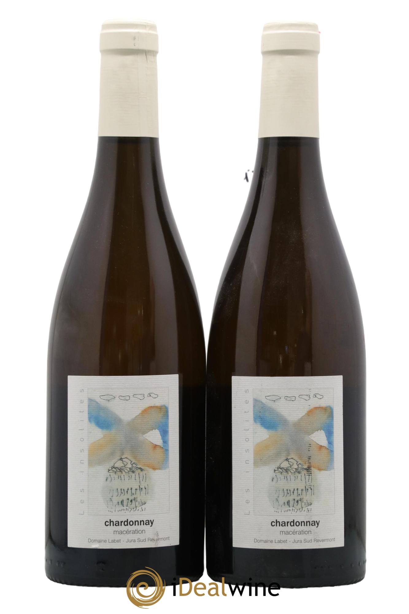 Côtes du Jura Chardonnay Les Varrons Macération Romain - Julien - Charline Labet 2018 - Lot de 2 bouteilles - 0