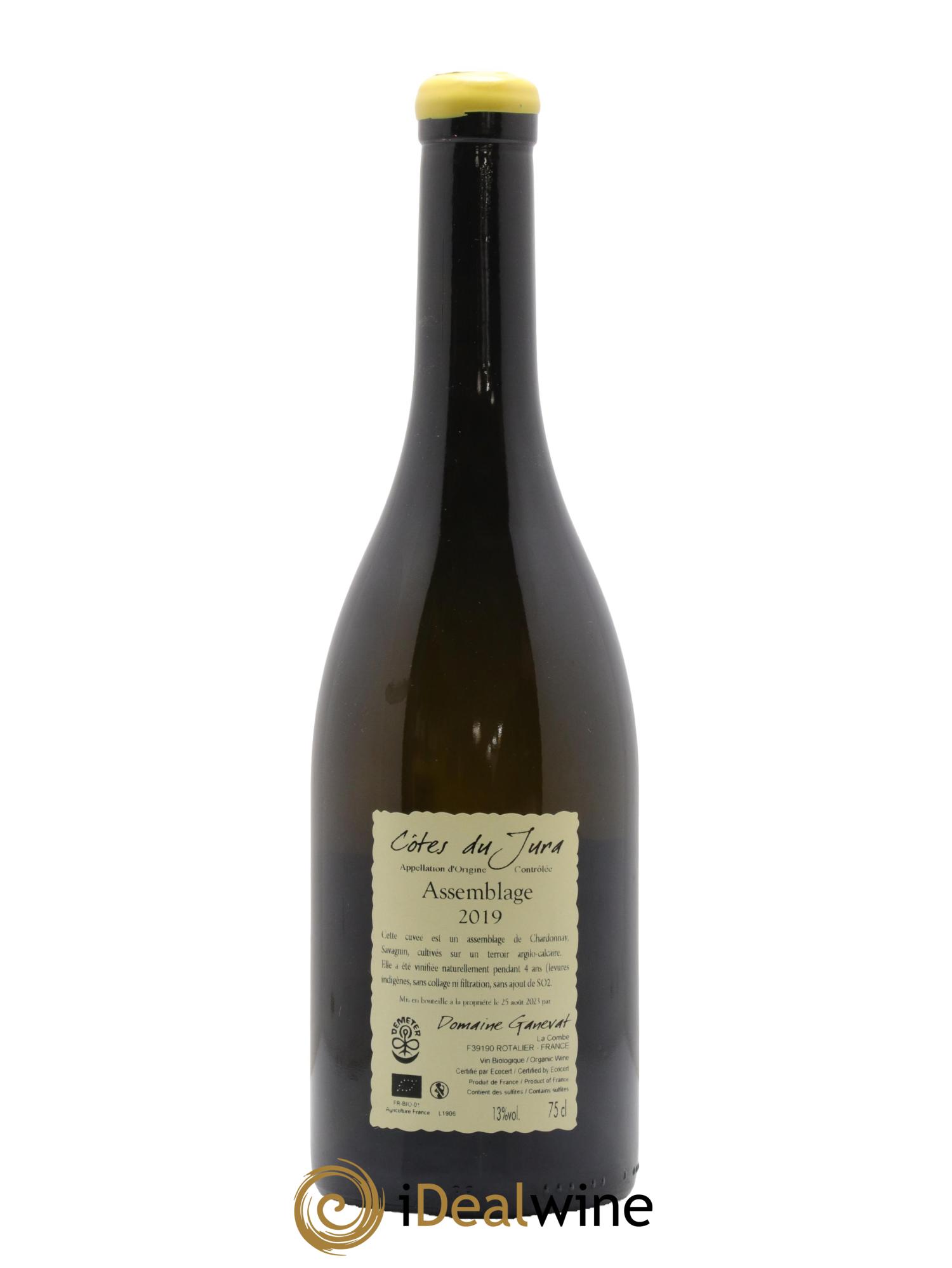 Côtes du Jura Cuvée Orégane Jean-François Ganevat (Domaine) 2019 - Lot de 1 bouteille - 1
