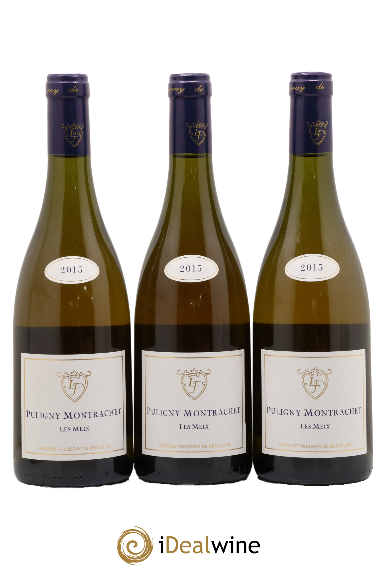 Puligny-Montrachet Les Meix Fougeray de Beauclair 2015 - Lot de 3 bouteilles - 0