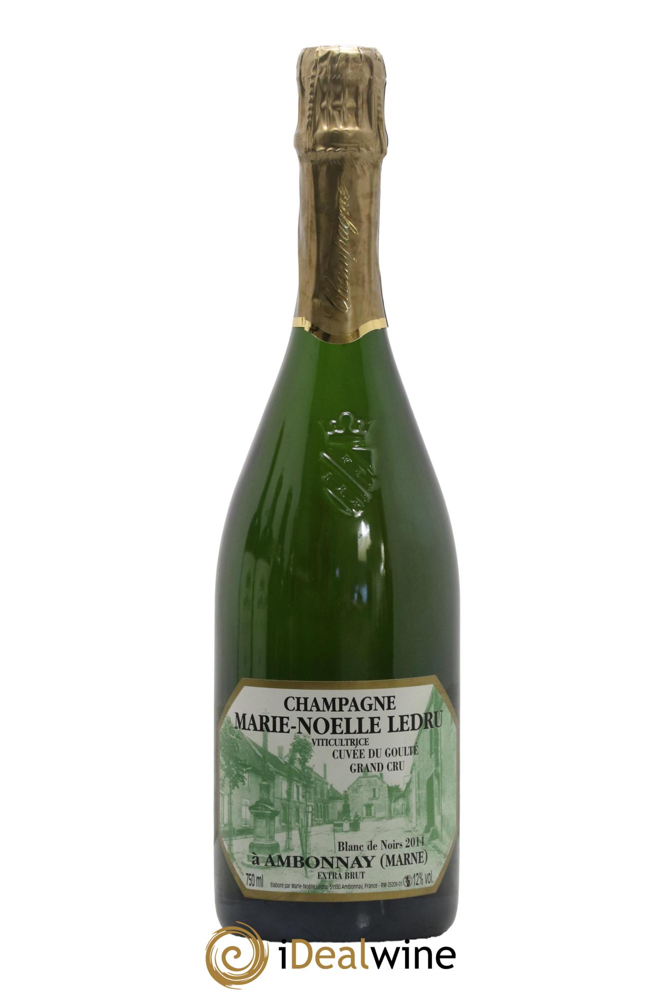 Cuvée du Goulté Blanc de Noirs Marie-Noëlle Ledru 2014 - Lot of 1 bottle - 0