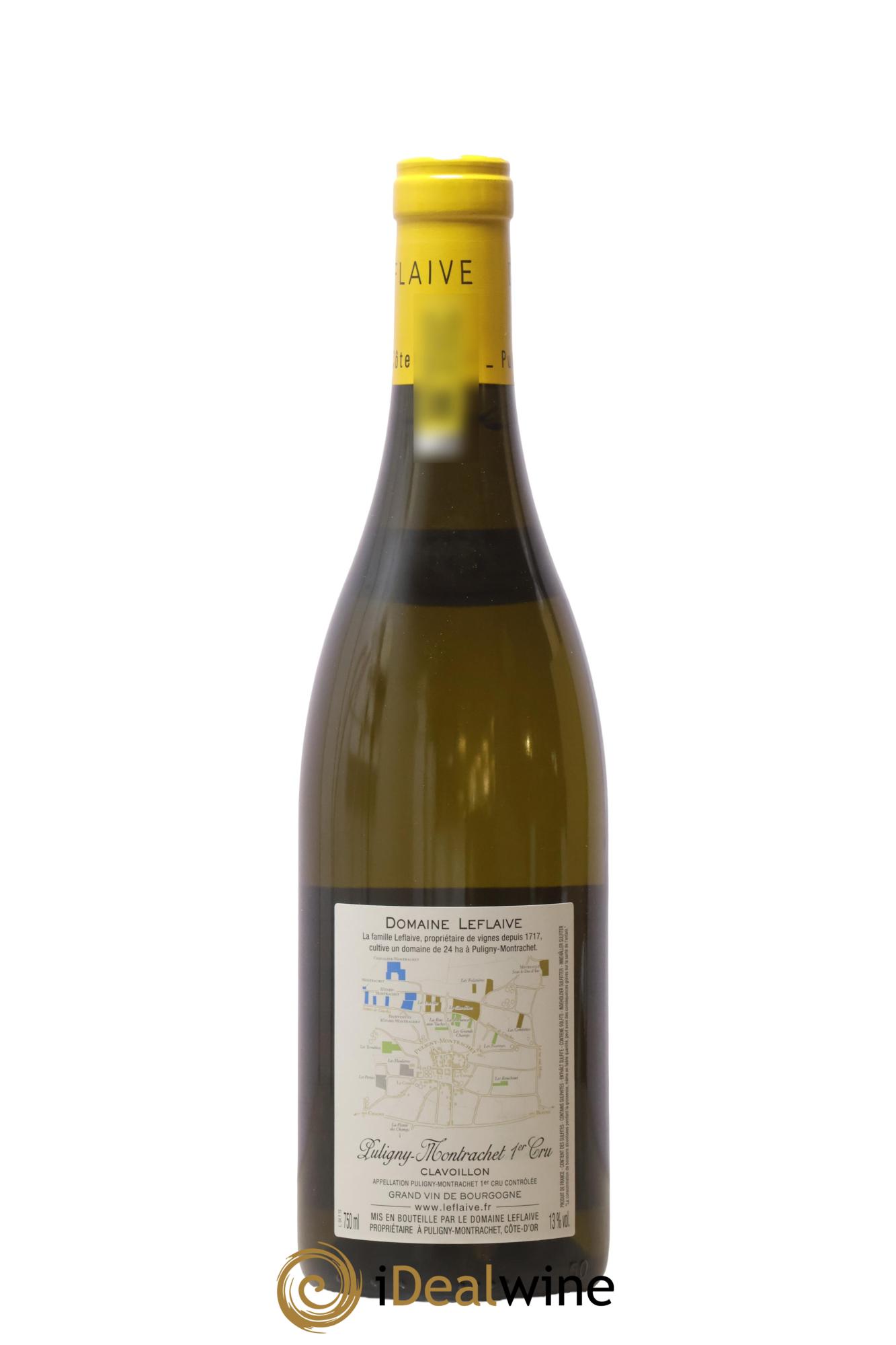 Puligny-Montrachet 1er Cru Clavoillon Leflaive (Domaine) 2015 - Lot of 1 bottle - 1