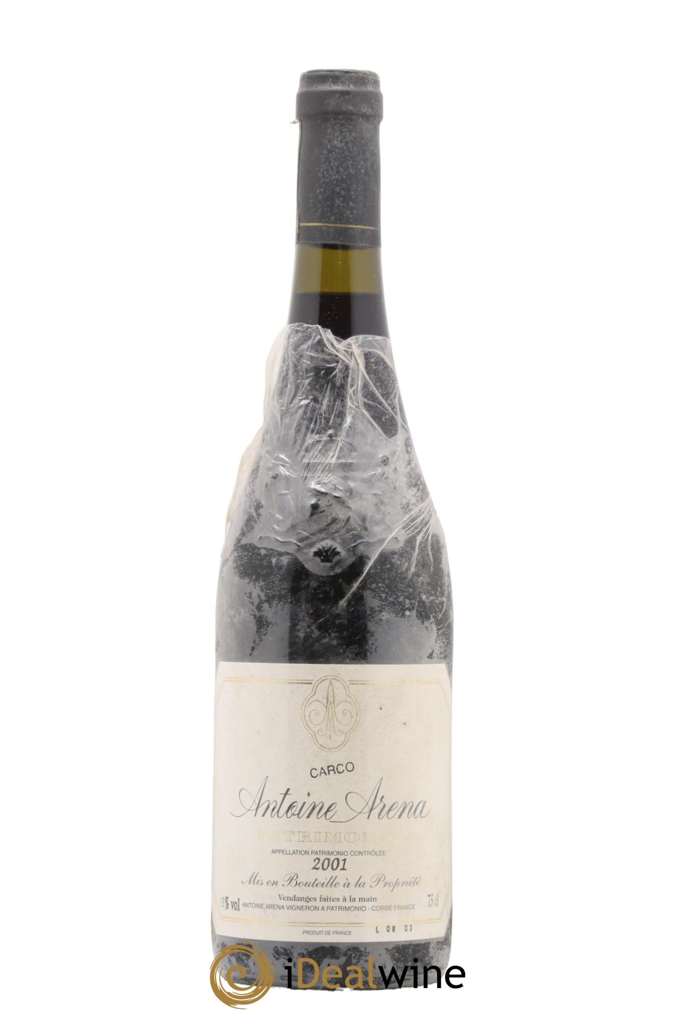 Patrimonio Carco Antoine Arena 2001 - Lot de 1 bouteille - 0
