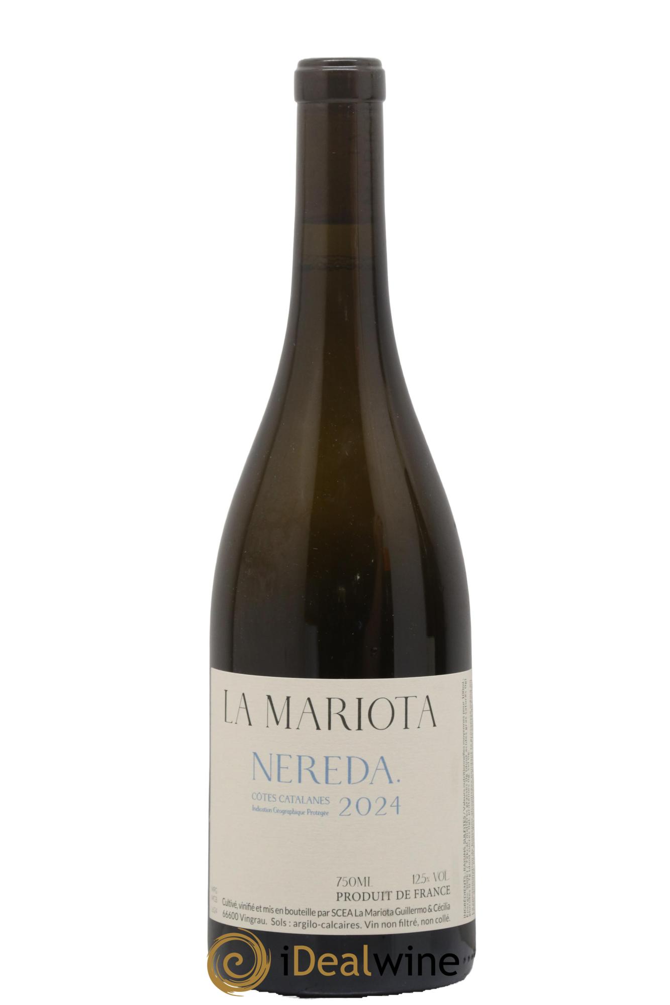 Côtes Catalanes (VDP des Côtes Catalanes) Nereda La Mariota 2024 - Posten von 1 Flasche - 0