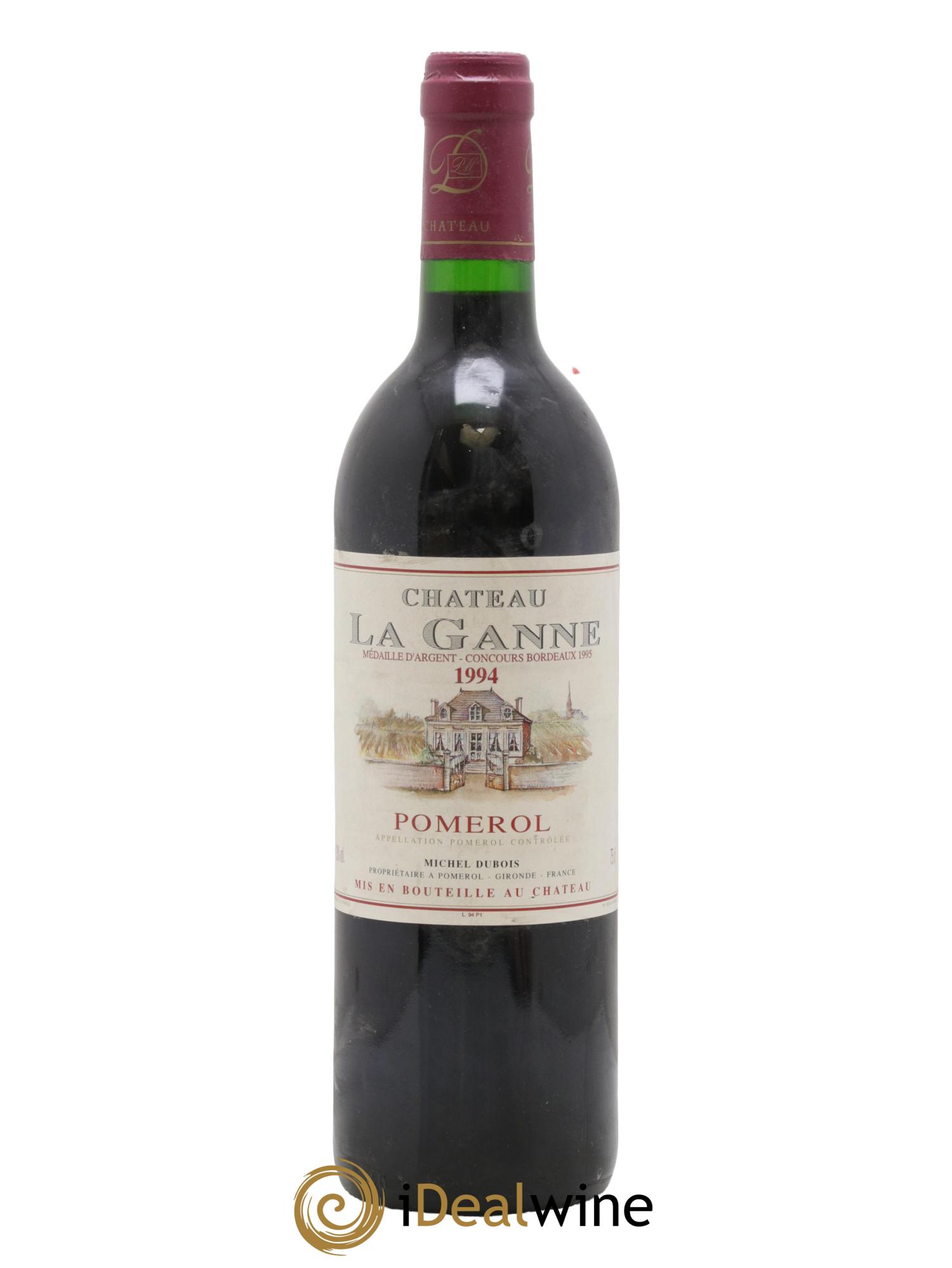 Château la Ganne 1994 - Lot de 1 bouteille - 0