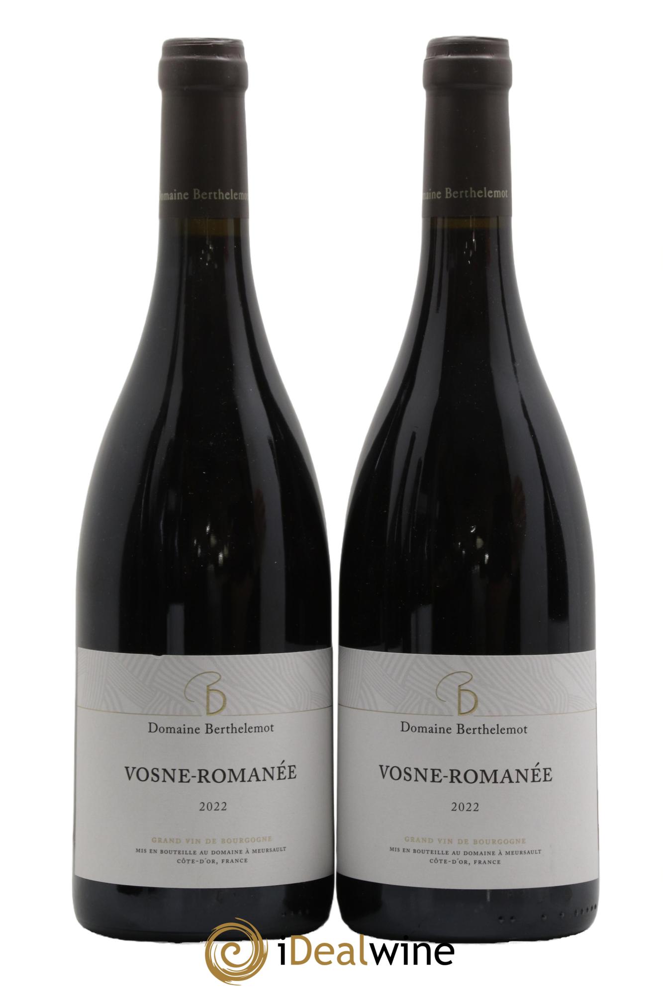 Vosne-Romanée Domaine Brigitte Berthelemot 2022 - Lot de 2 bouteilles - 0