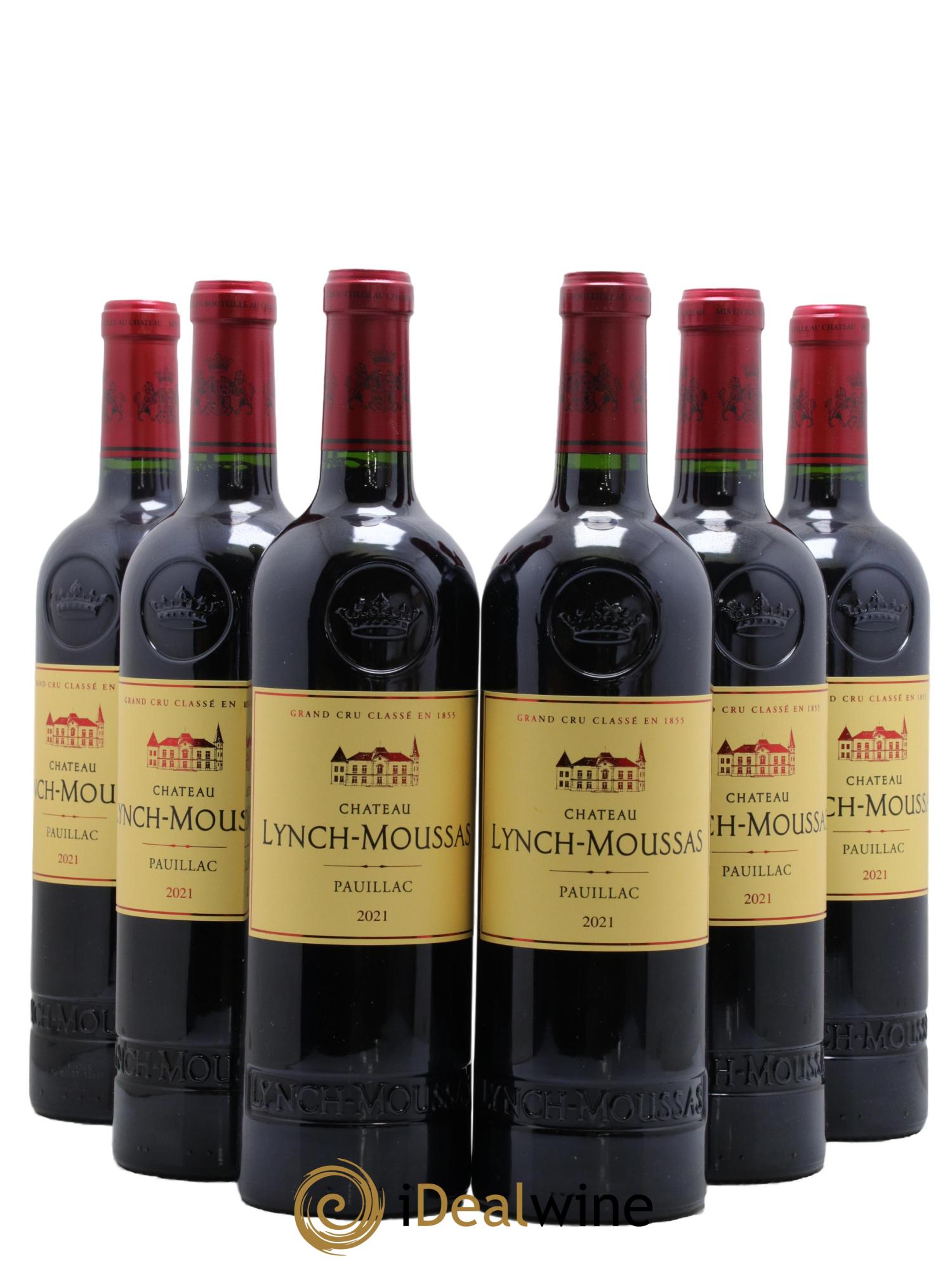 Château Lynch Moussas 5ème Grand Cru Classé 2021 - Posten von 6 Flaschen - 0