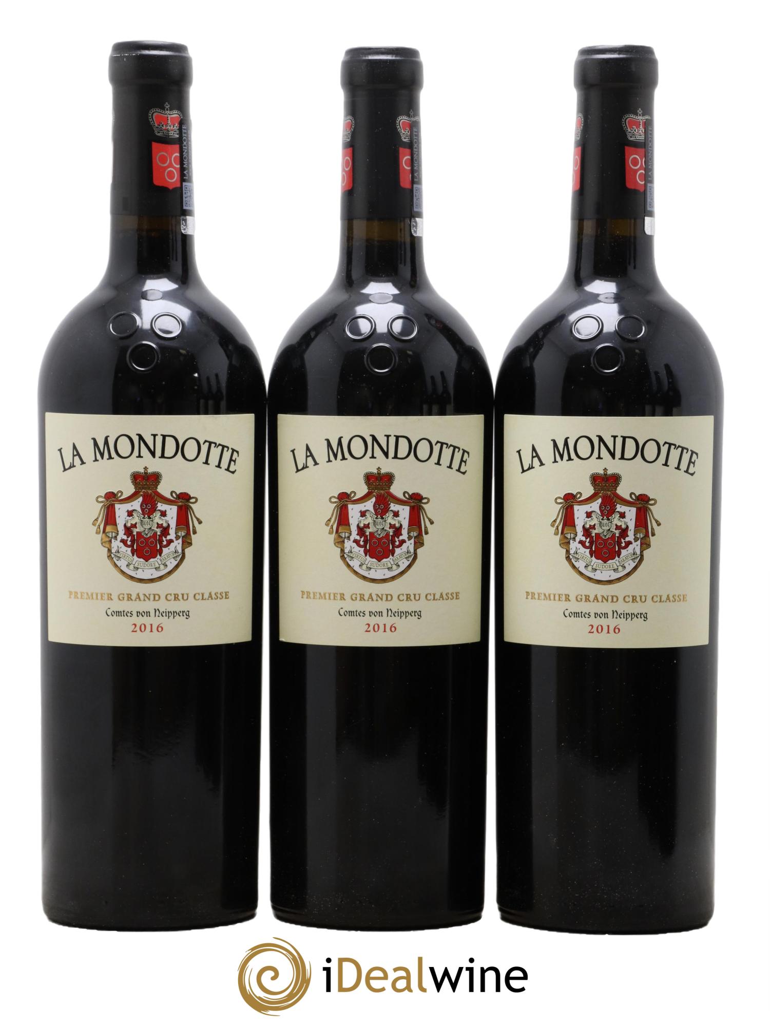 La Mondotte 1er Grand Cru Classé B depuis 2012 2016 - Lot of 6 bottles - 3