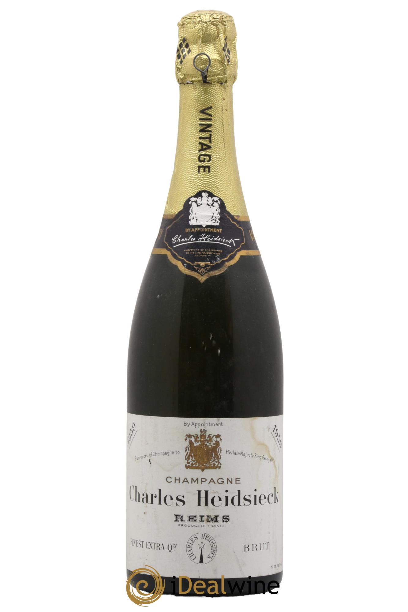 Cuvée Charles Heidsieck Charles Heidsieck 1959 - Lot de 1 bouteille - 0