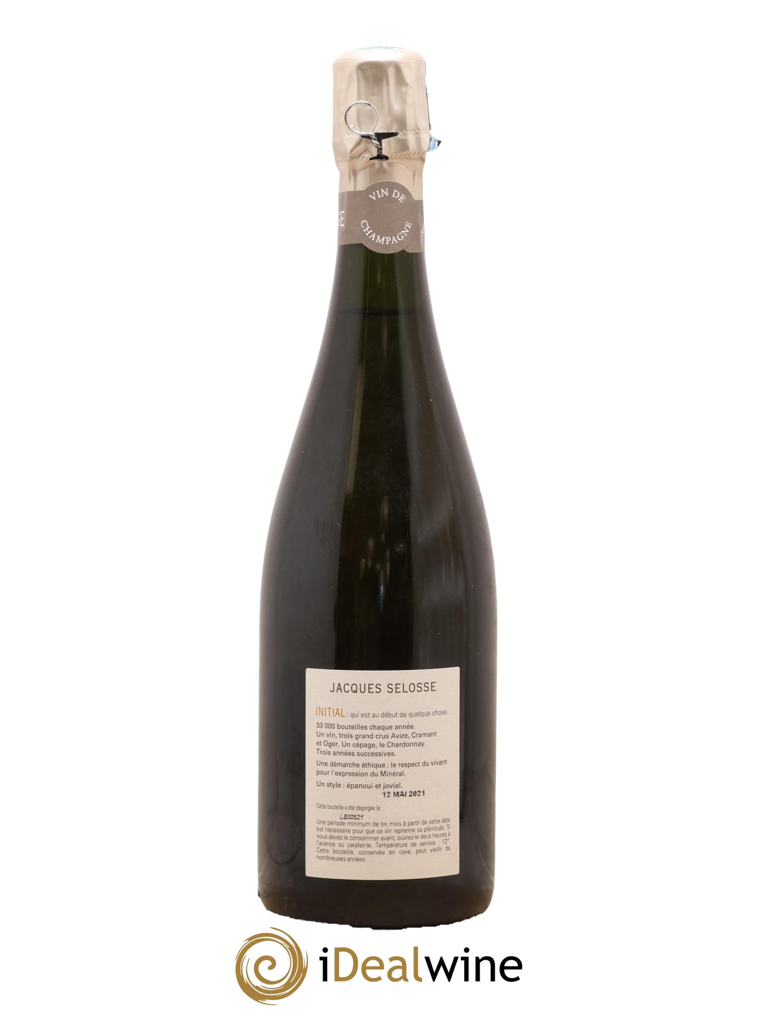 Initial Brut Jacques Selosse - Lot de 1 bouteille - 1