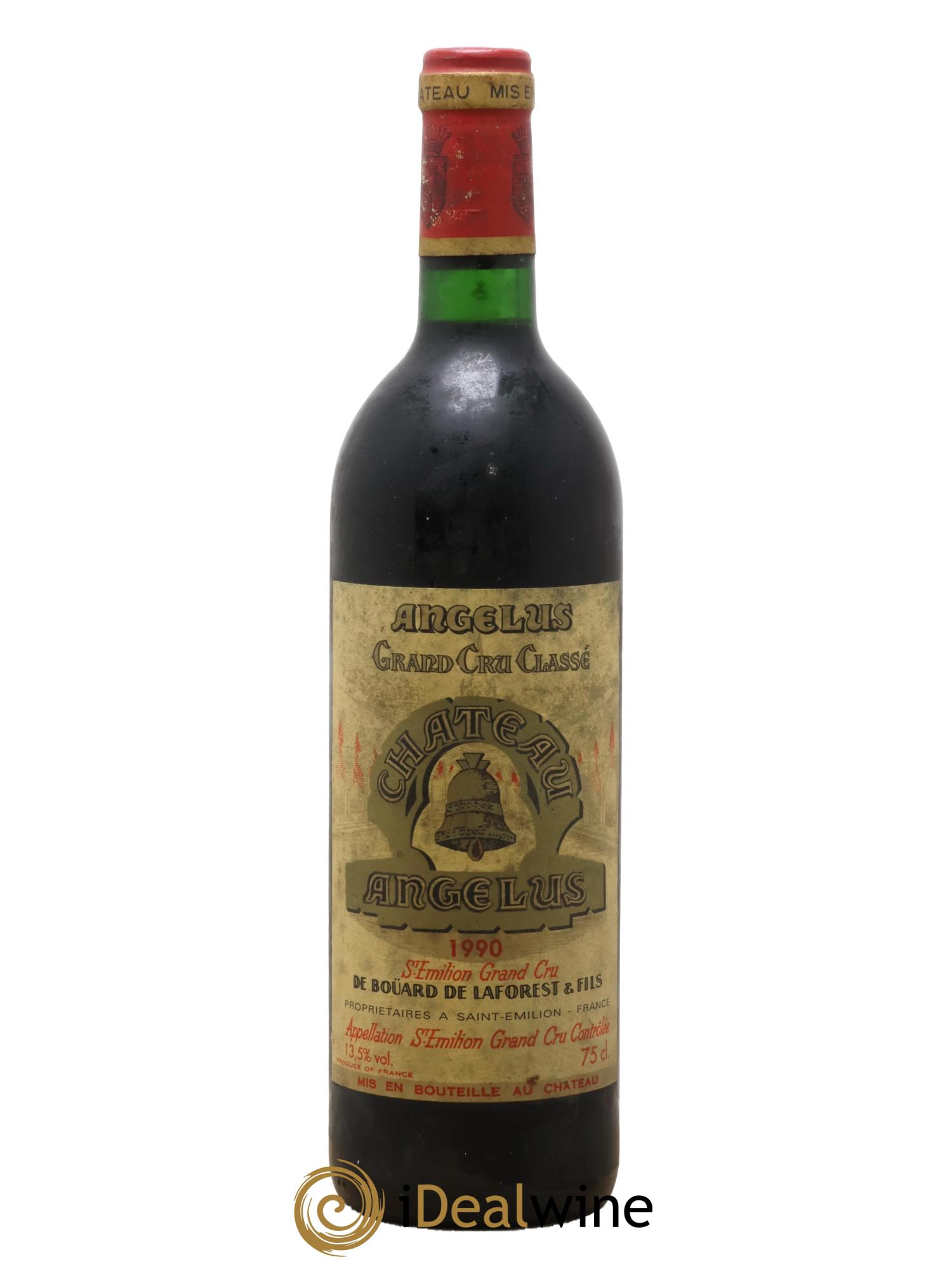 Château Angélus 1er Grand Cru Classé A 1990 - Lot of 1 bottle - 0
