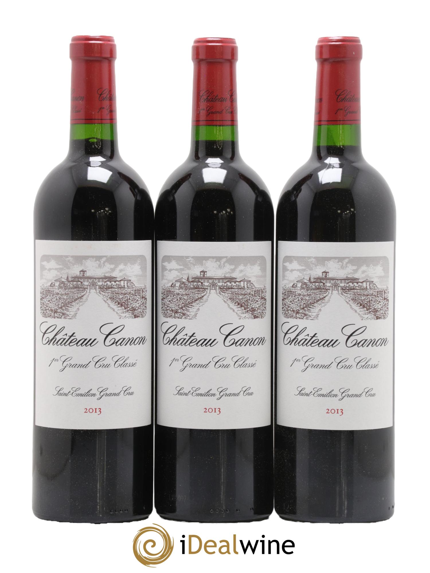 Château Canon 1er Grand Cru Classé B 2013 - Lot de 12 bouteilles - 4