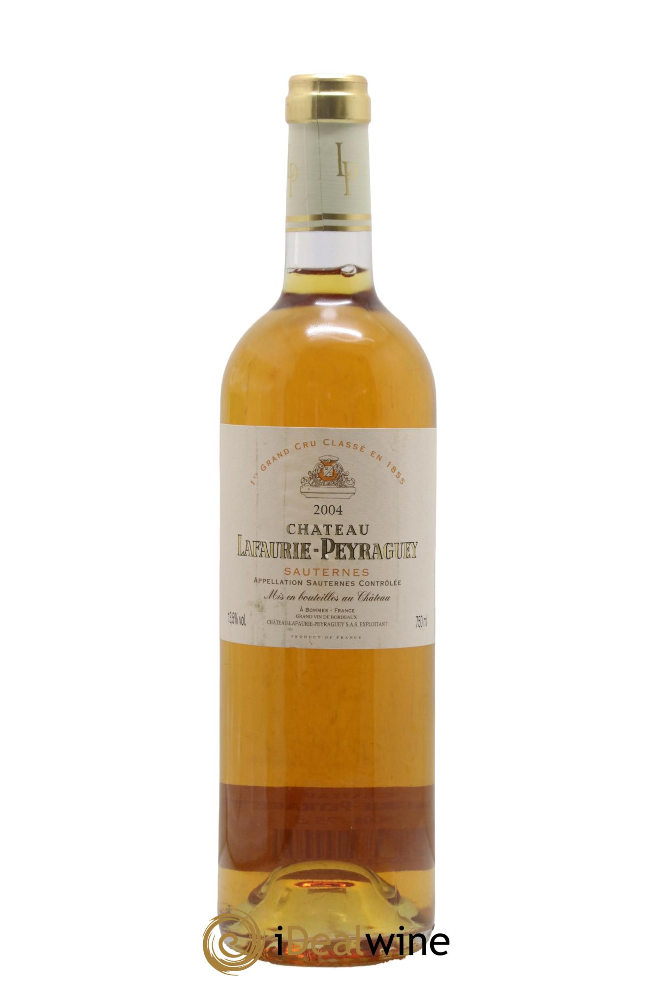 Château Lafaurie-Peyraguey 1er Grand Cru Classé 2004 - Lotto di 1 bottiglia - 0
