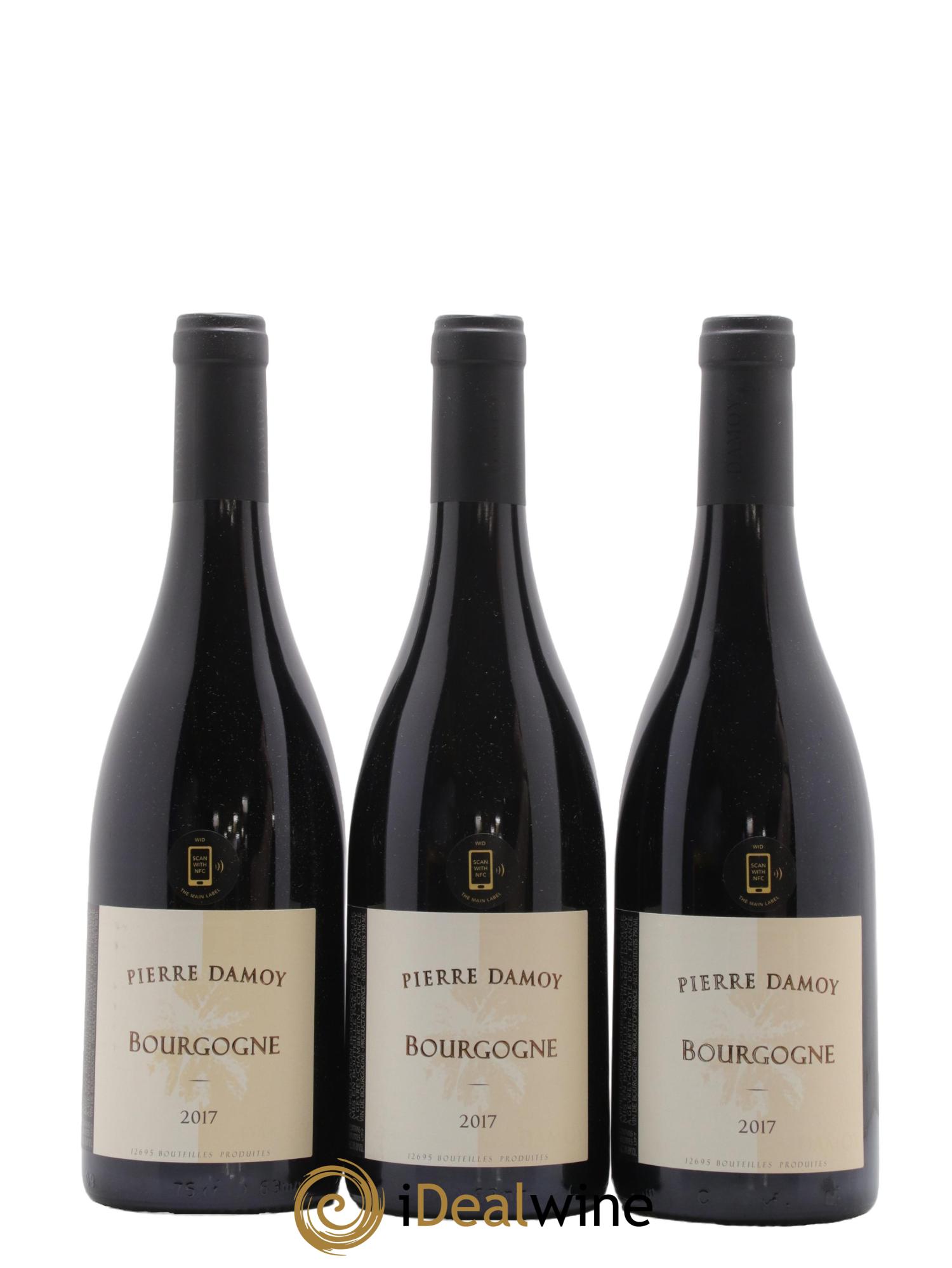 Bourgogne Pinot Noir Domaine Pierre Damoy 2017 - Lot de 3 bouteilles - 0