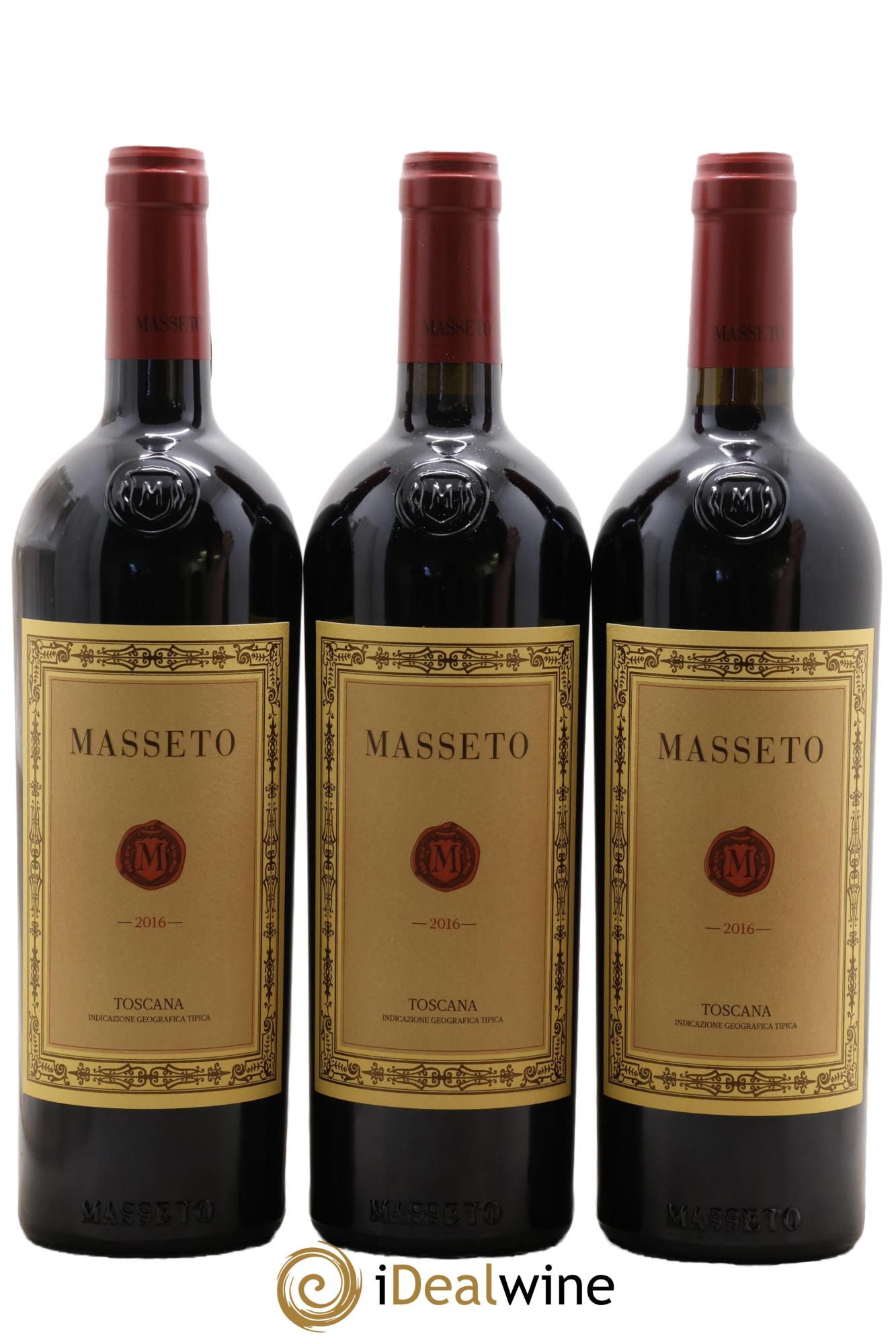 Toscana IGT Tenuta Dell'Ornellaia Masseto Frescobaldi 2016 - Lotto di 3 bottiglie - 0