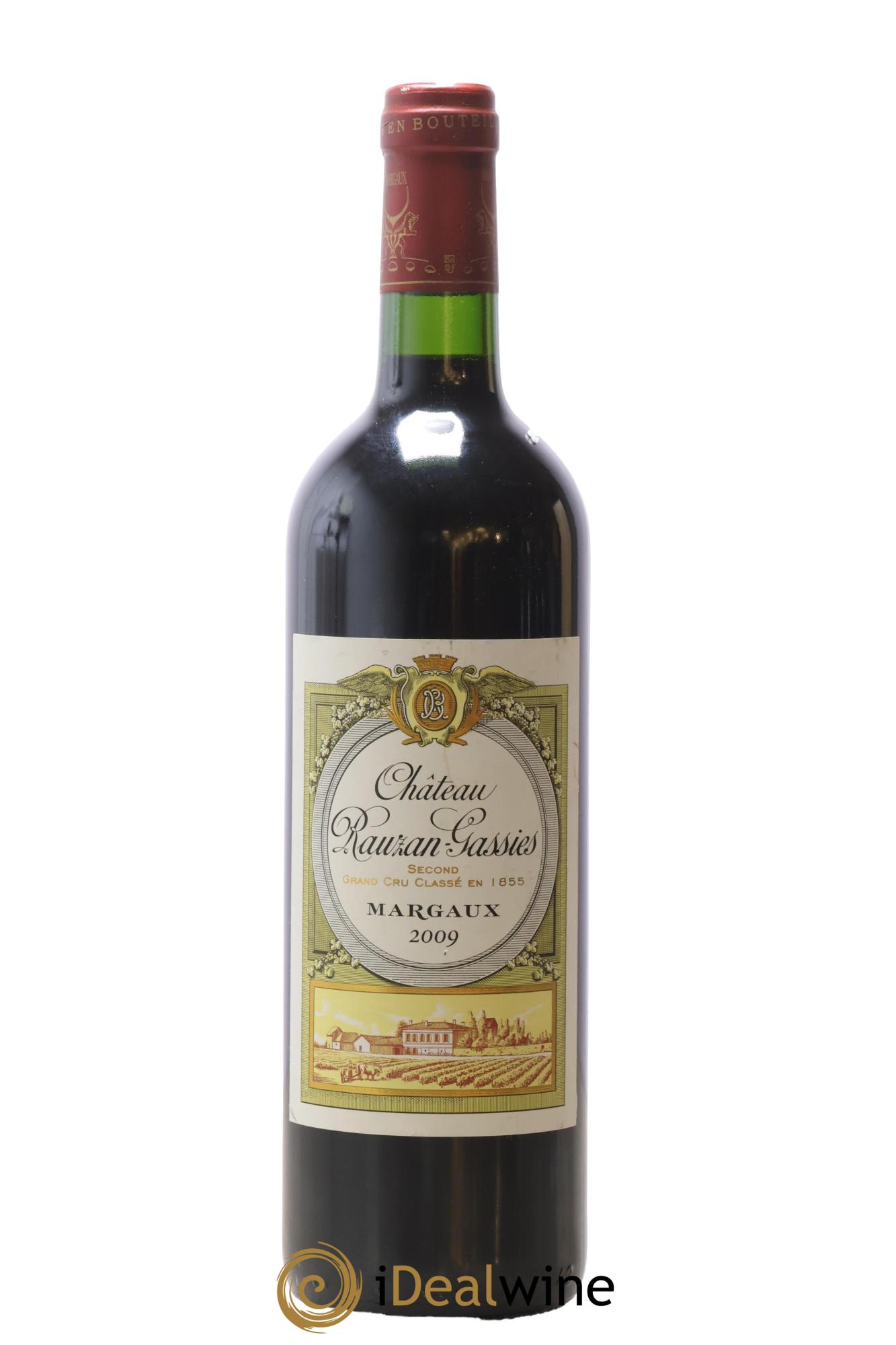 Château Rauzan-Gassies 2ème Grand Cru Classé 2009 - Lot of 1 bottle - 0