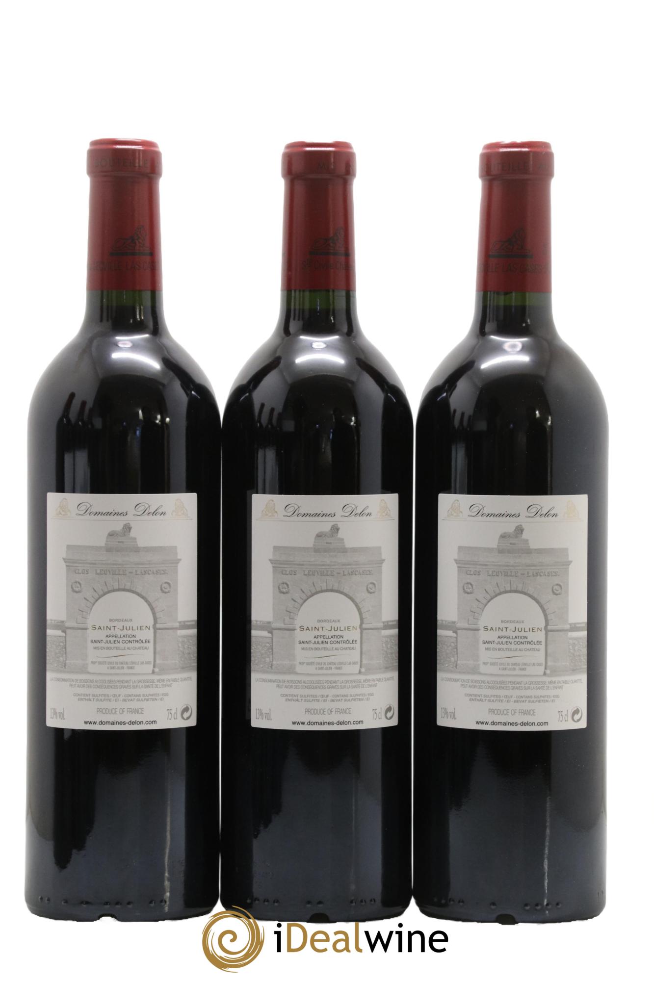 Château Léoville Las Cases 2ème Grand Cru Classé 2012 - Lot of 12 bottles - 2