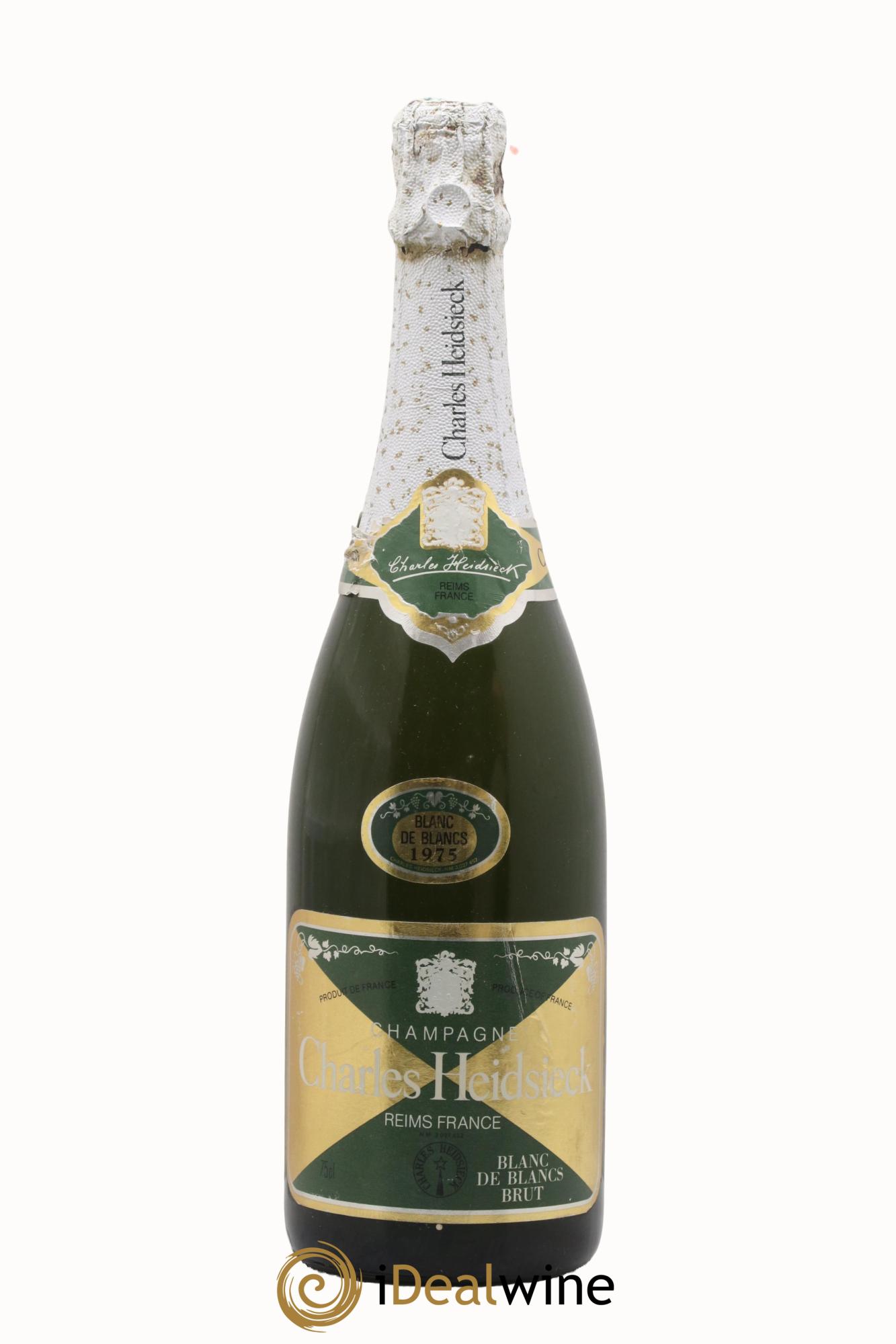 Blanc de Blancs Charles Heidsieck 1975 - Posten von 1 Flasche - 0