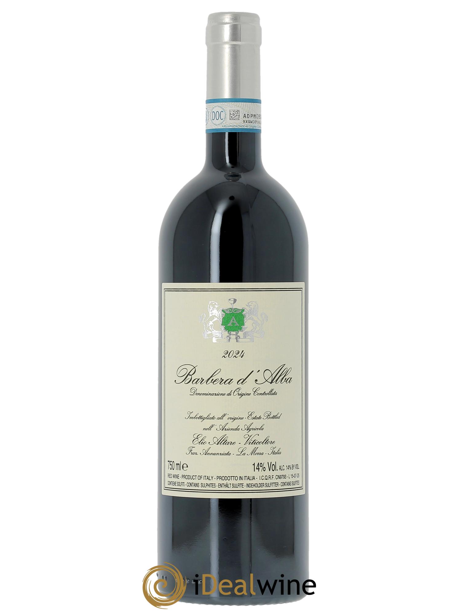 Barbera d'Alba DOC Elio Altare 2024 - Lot de 1 bouteille - 0