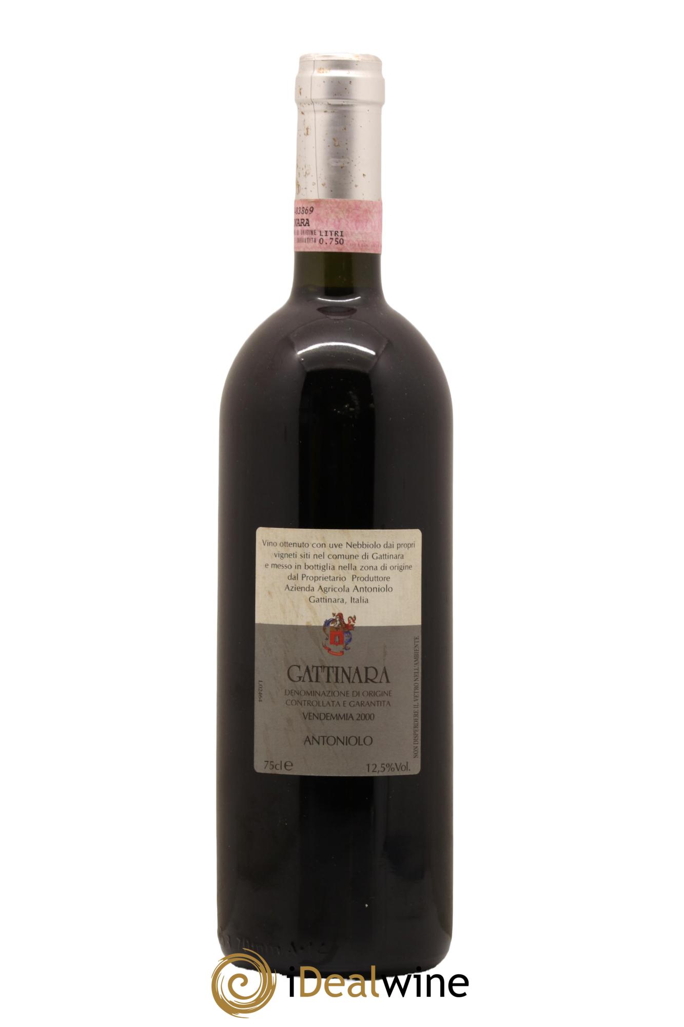 Gattinara DOCG Antoniolo 2000 - Lotto di 1 bottiglia - 1