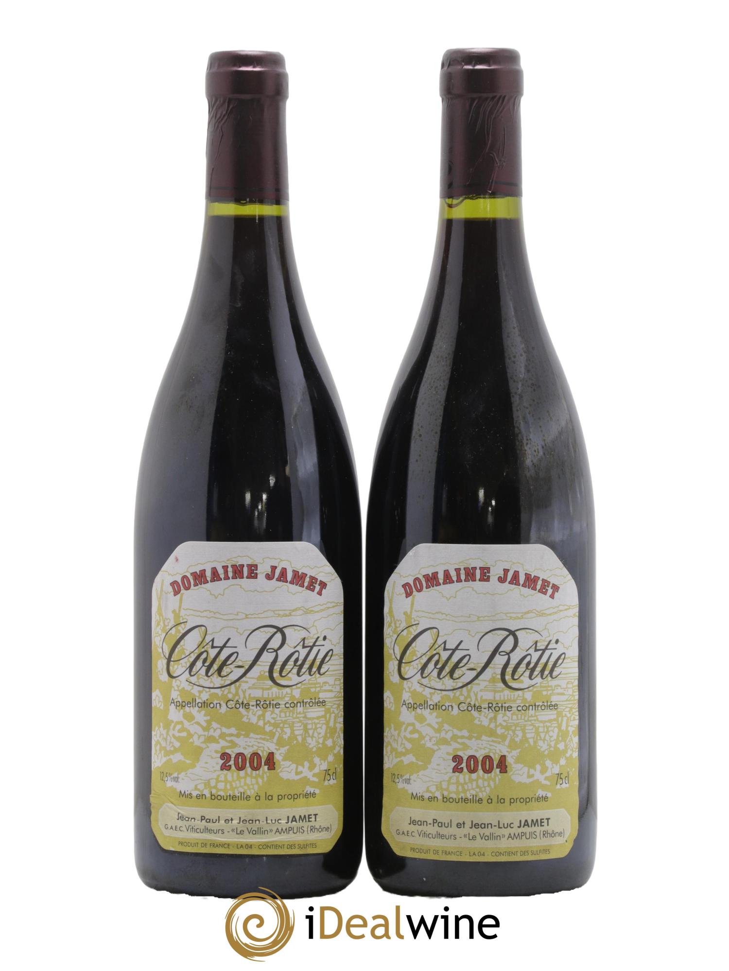 Côte-Rôtie Jamet (Domaine) 2004 - Lotto di 2 bottiglie - 0