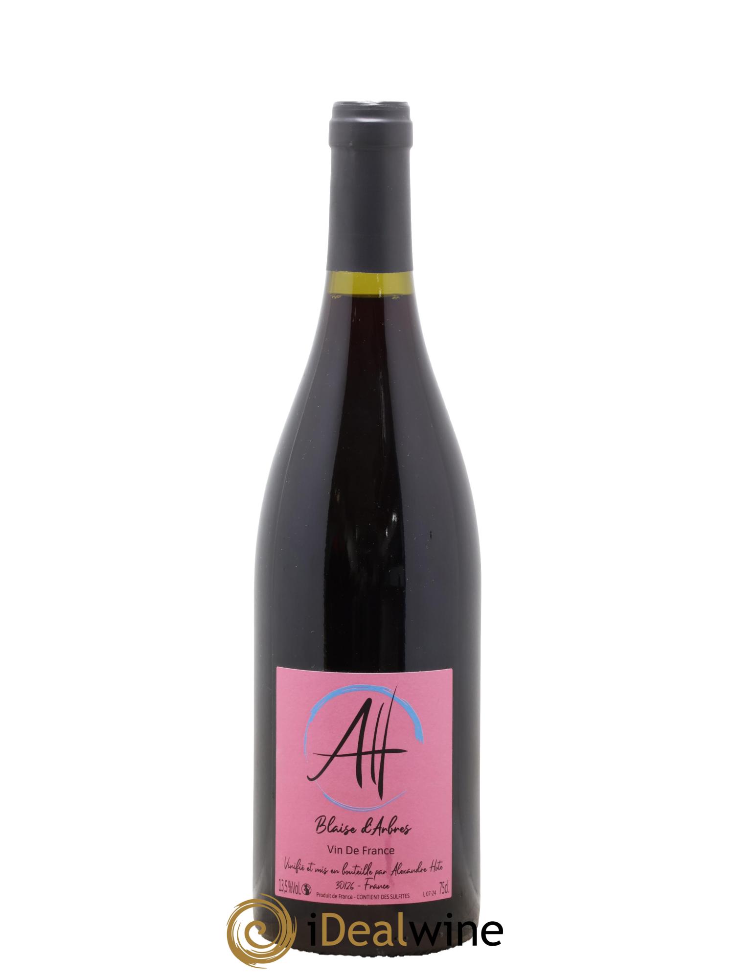Vin de France Blaise d'Arbres Alexandre Hote 2024 - Lot de 1 bouteille - 0