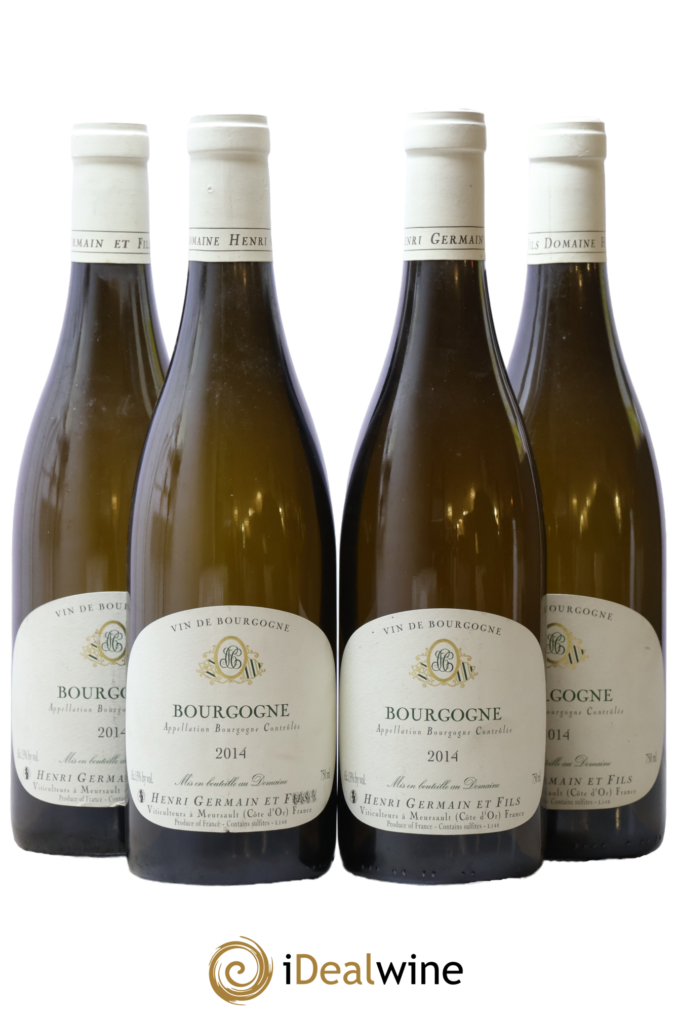 Bourgogne Henri Germain 2014 - Lot de 4 bouteilles - 0