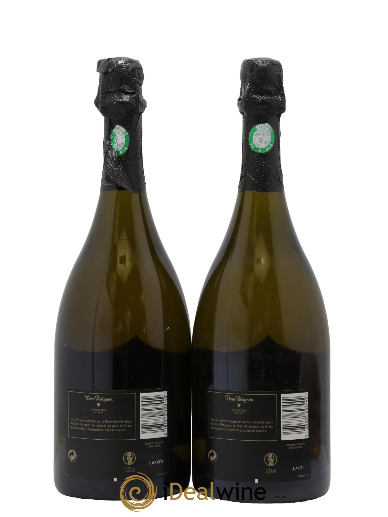 Brut Dom Pérignon 2009 - Lot of 2 bottles - 1