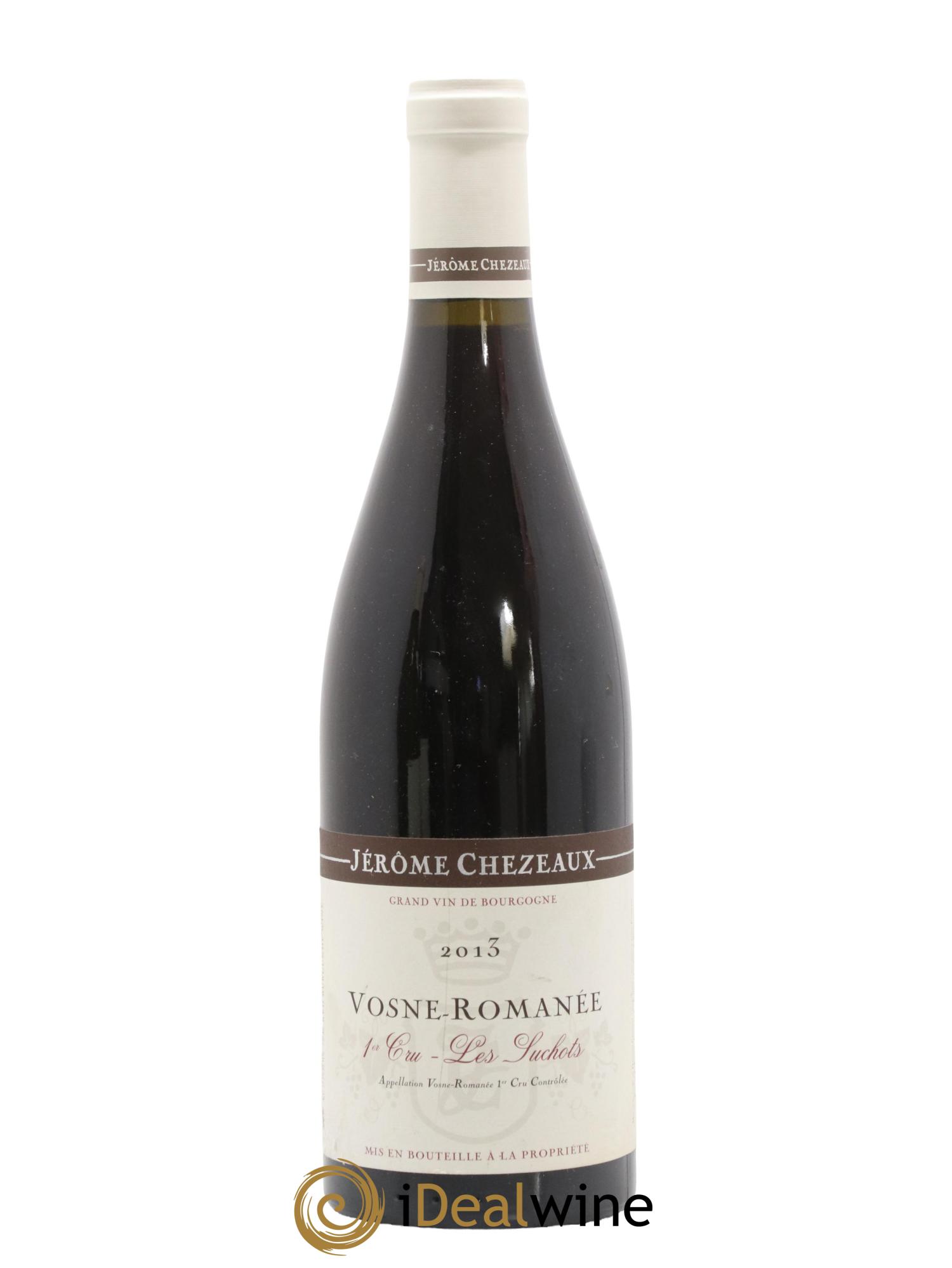 Vosne-Romanée 1er Cru Les Suchots Jérôme Chezeaux 2013 - Lot de 1 bouteille - 0