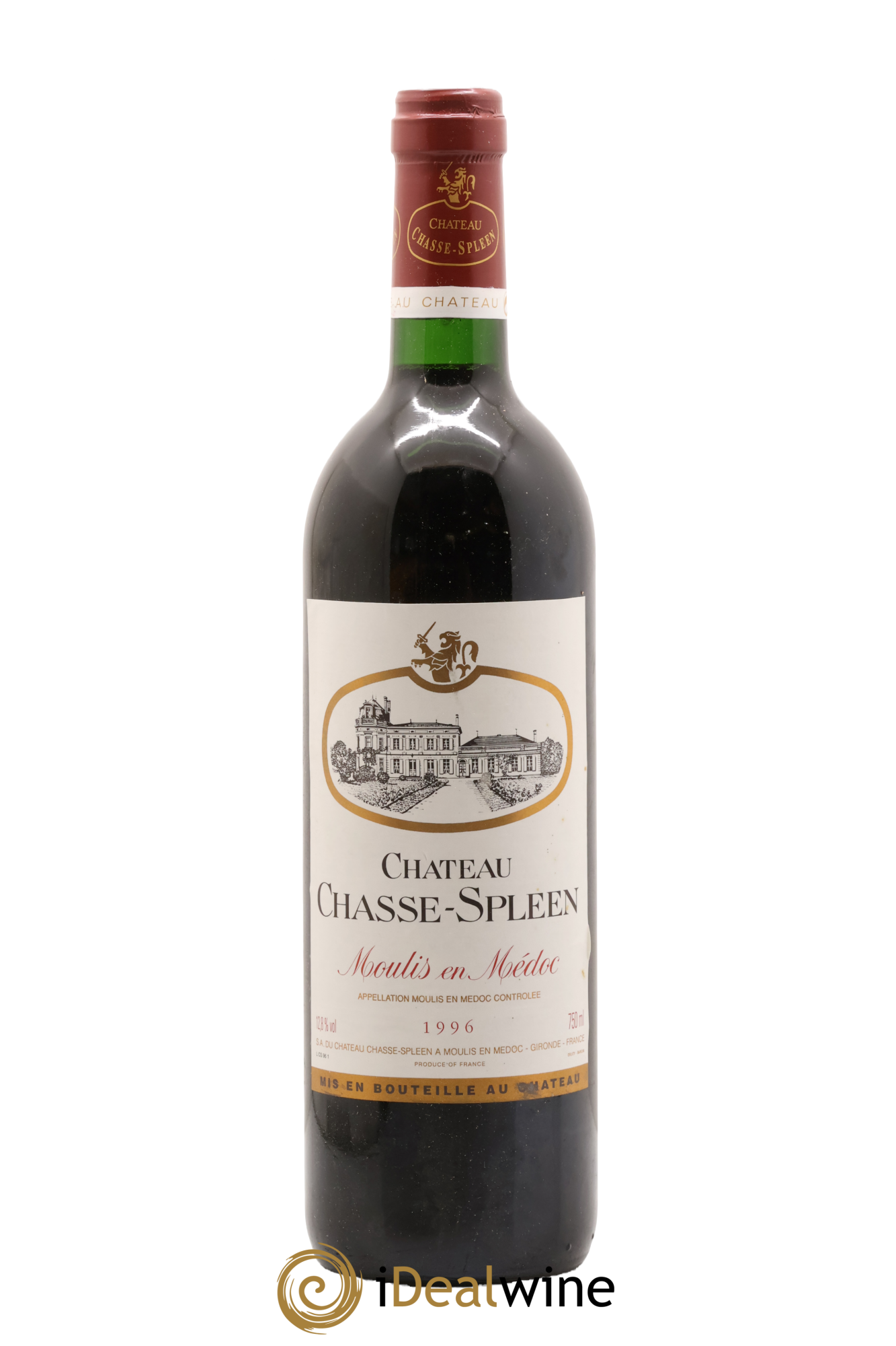 Château Chasse Spleen 1996 - Lot de 1 bouteille - 0