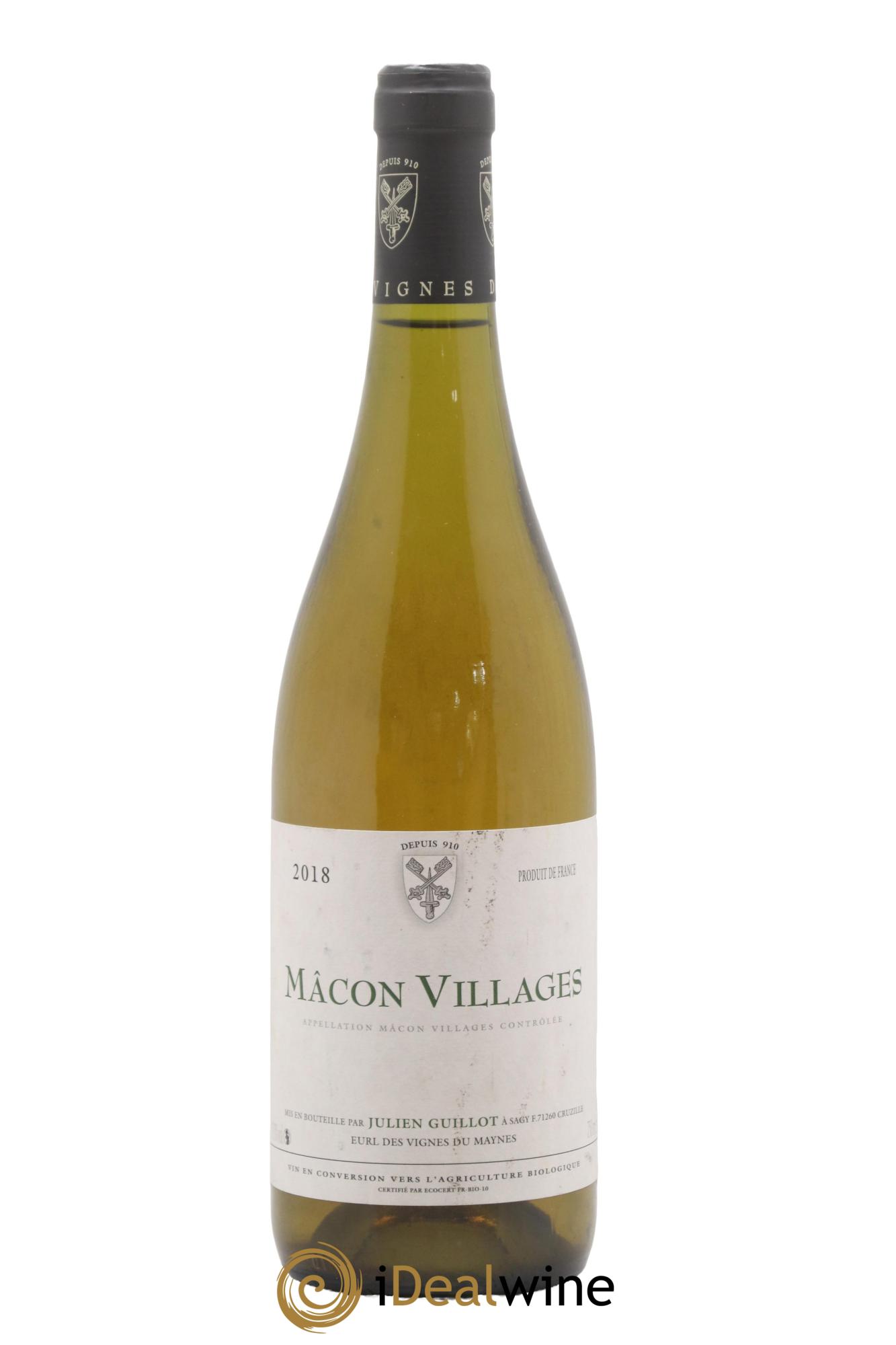 Mâcon-Villages Les Vignes du Maynes 2018 - Lotto di 1 bottiglia - 0