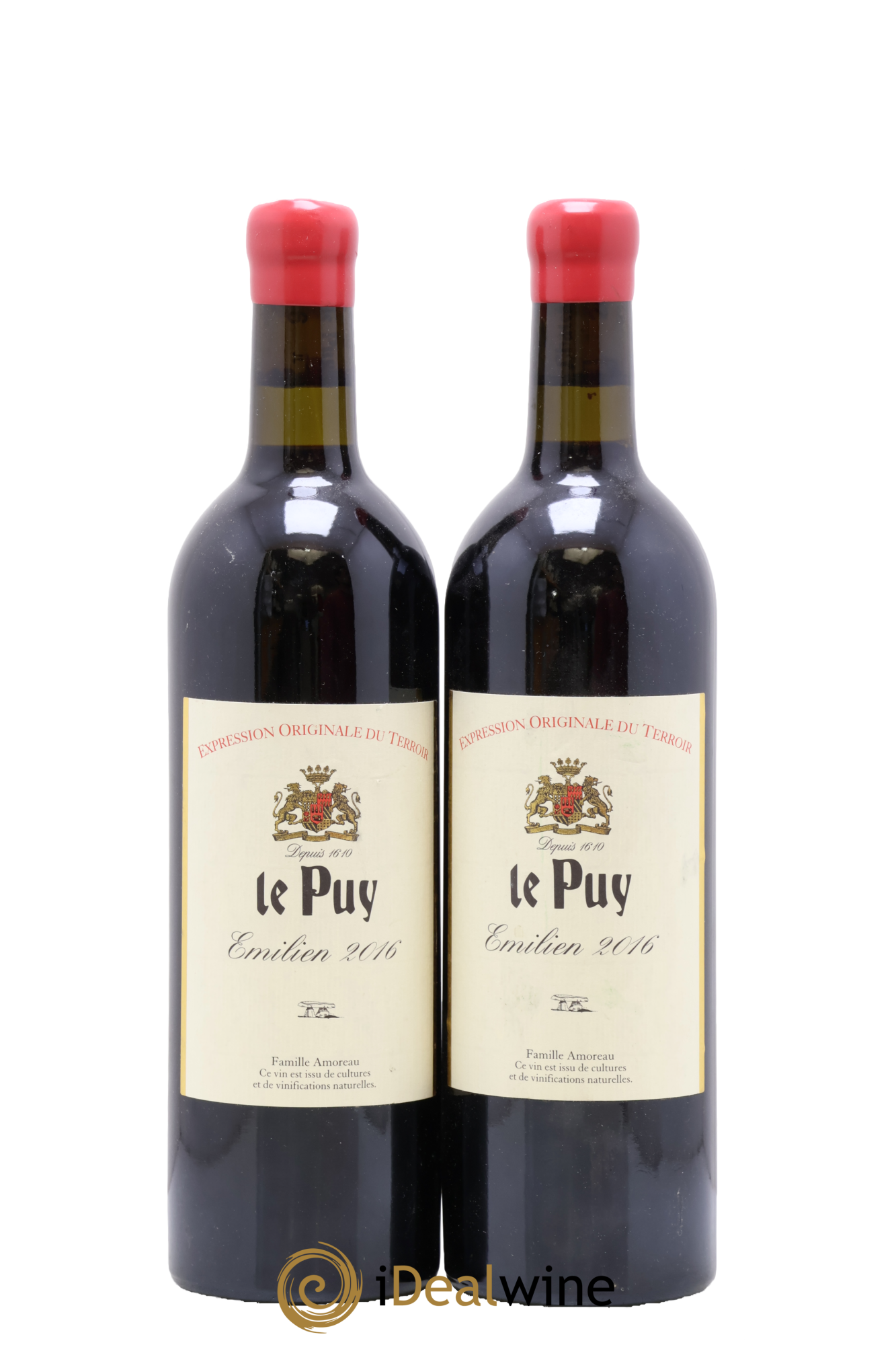 Le Puy - Cuvée Emilien 2016 - Lotto di 2 bottiglie - 0