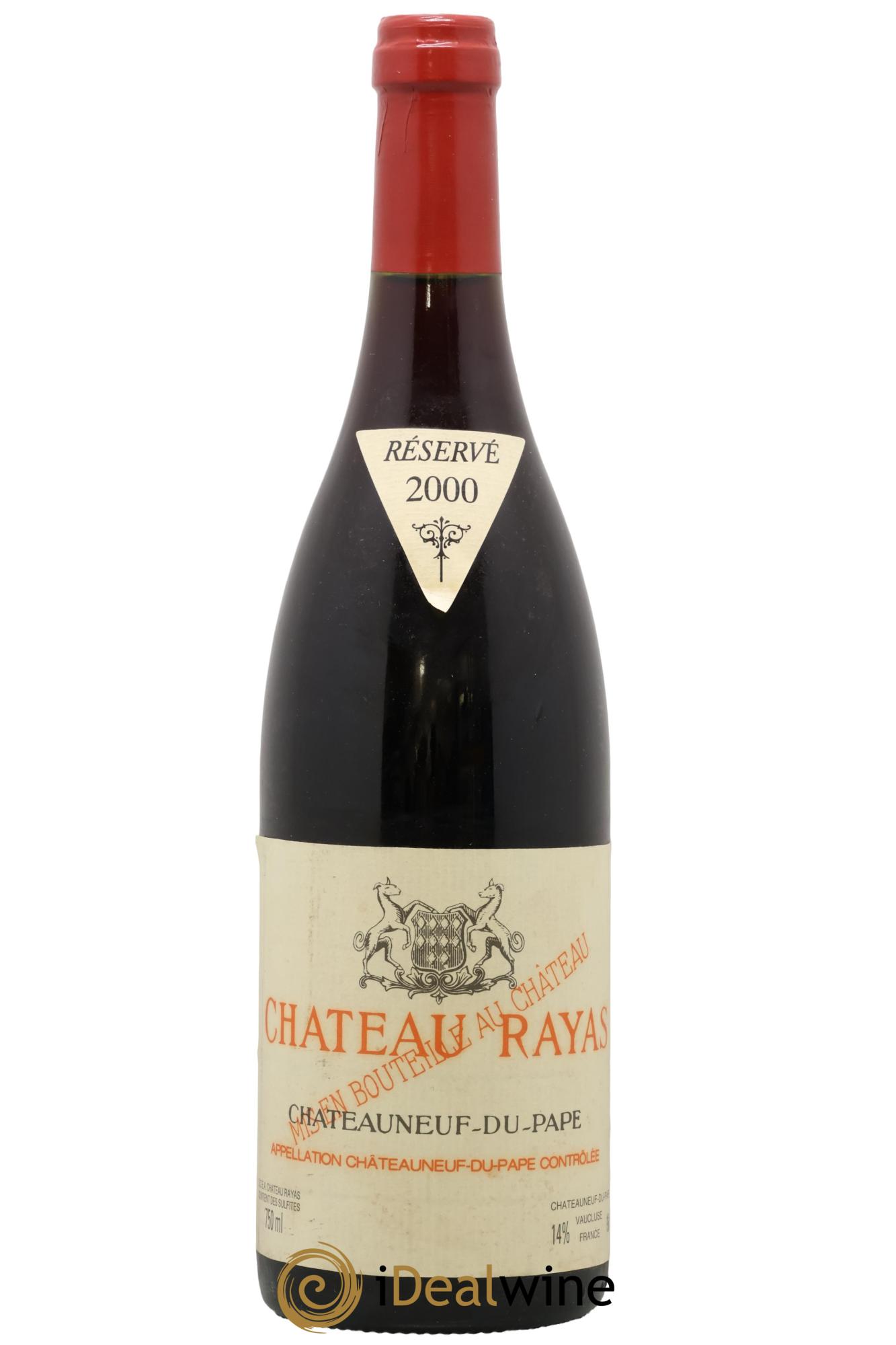 Châteauneuf-du-Pape Château Rayas Emmanuel Reynaud 2000 - Lotto di 1 bottiglia - 0