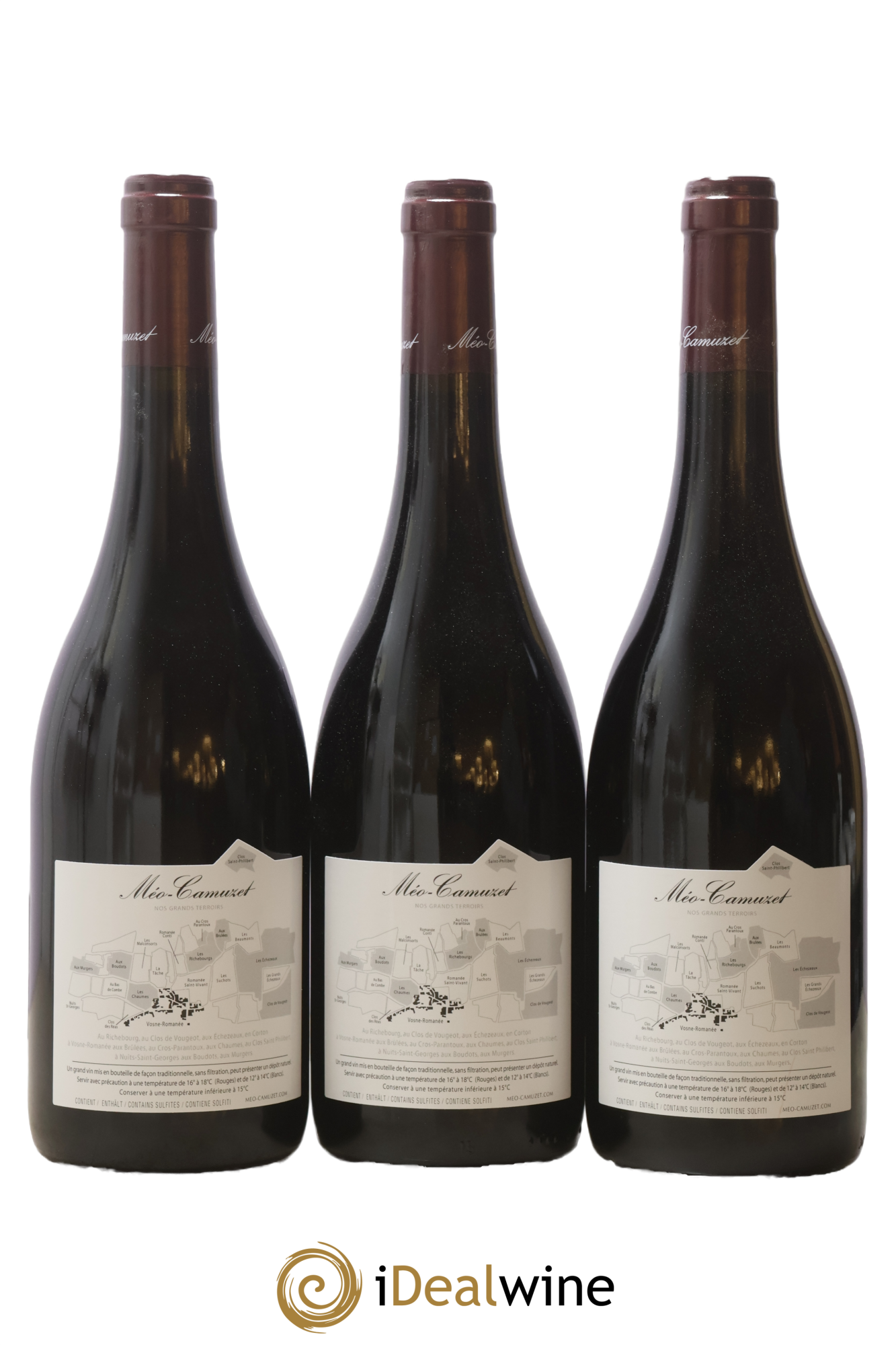 Vosne-Romanée 1er Cru Les Chaumes Méo-Camuzet (Domaine) 2023 - Lot de 3 bouteilles - 1