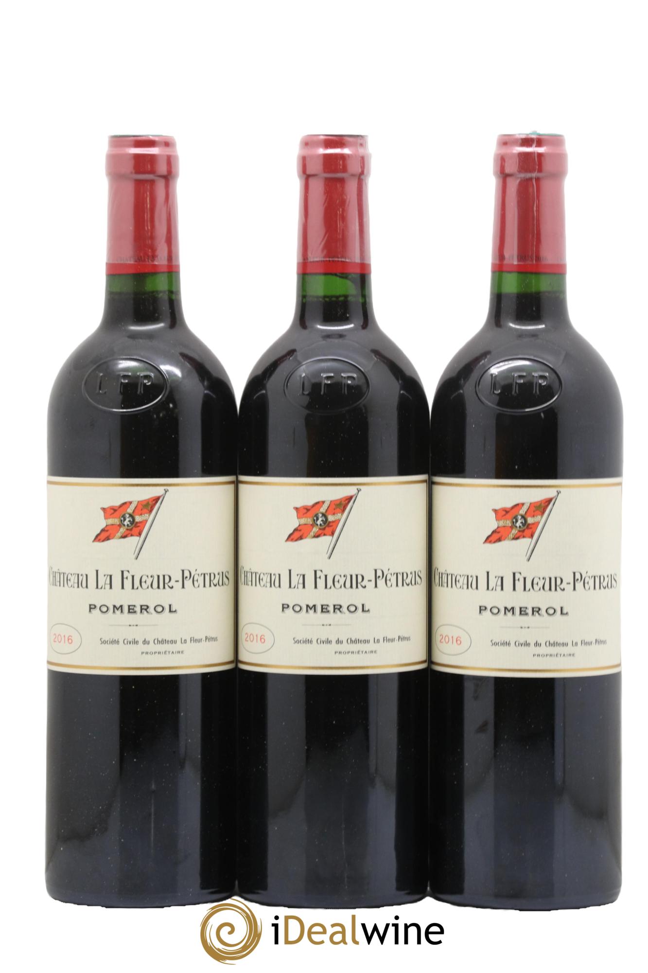 Château la Fleur Petrus 2016 - Lot de 3 bouteilles - 0
