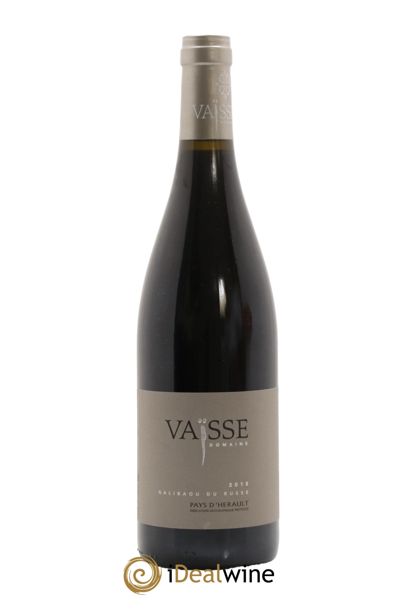 Pays d'Hérault Galibaou du Russe Vaisse (Domaine) 2015 - Lot de 1 bouteille - 0