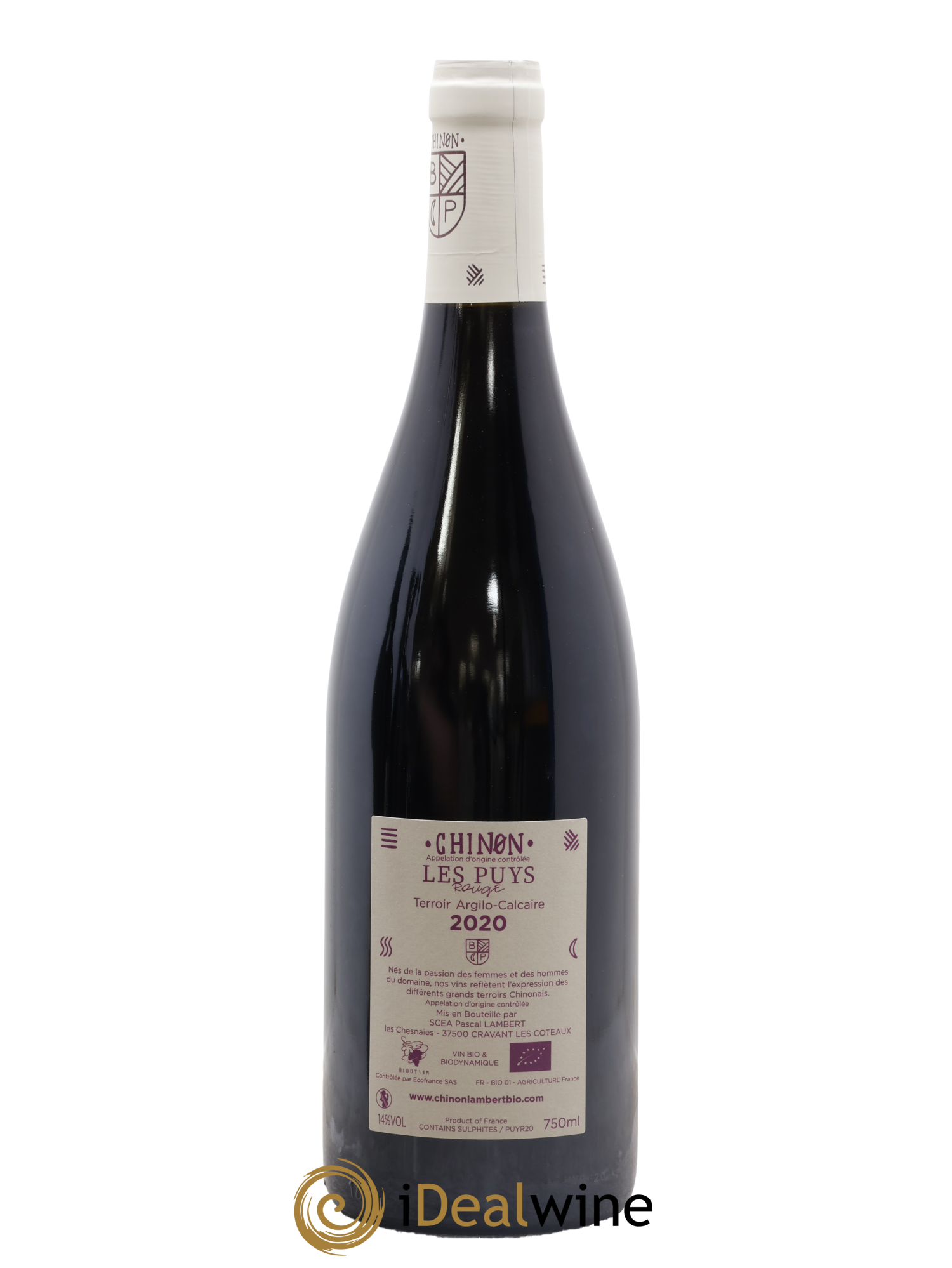 Chinon Les Puys Domaine Lambert 2020 - Lotto di 1 bottiglia - 1