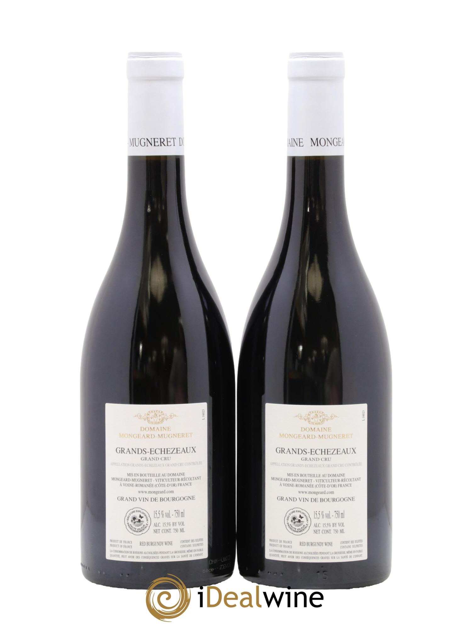 Grands-Echezeaux Grand Cru Mongeard-Mugneret (Domaine) 2023 - Posten von 2 Flaschen - 1