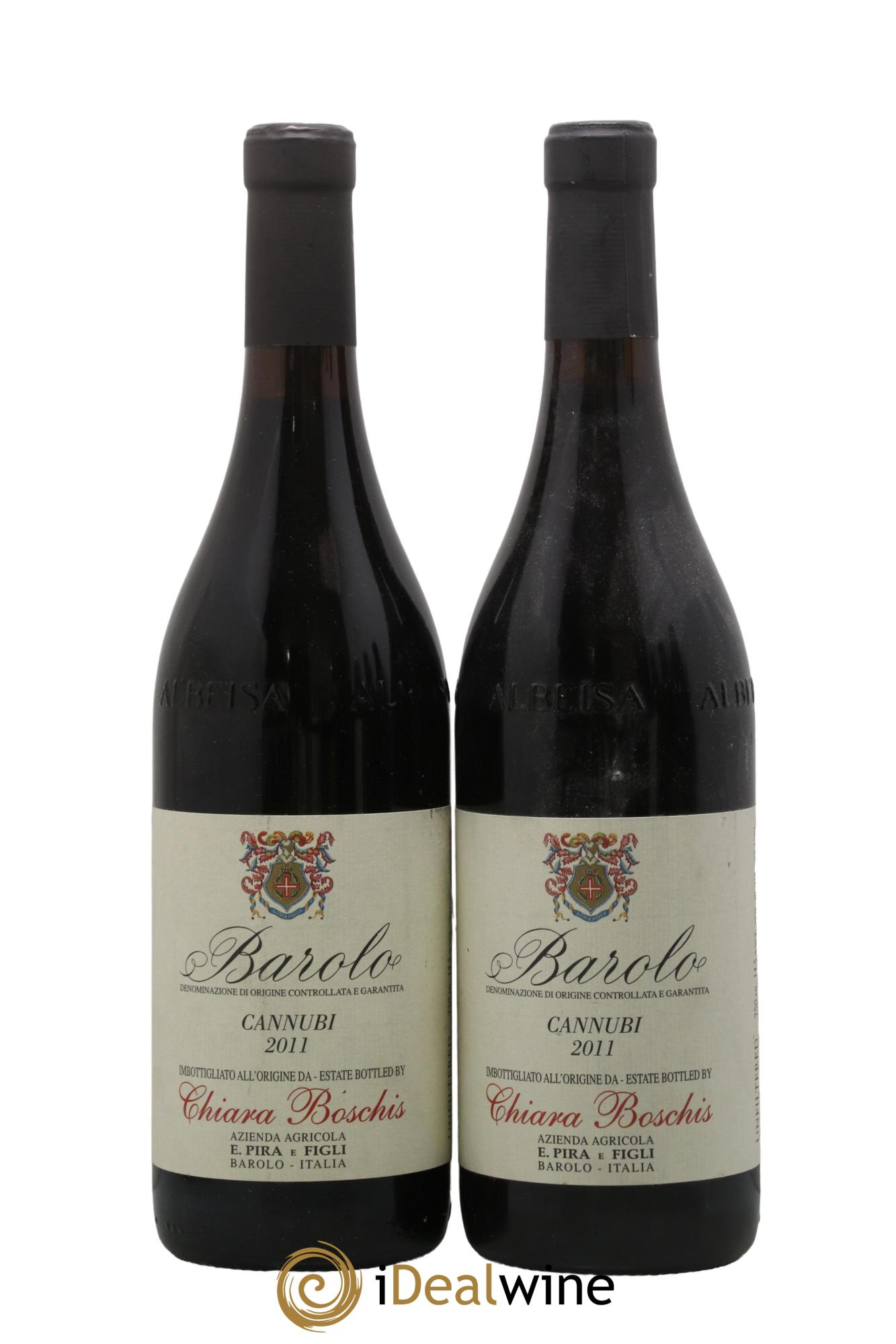 Barolo DOCG Cannubi Pira & Figli Chiara Boschis 2011 - Lot de 2 bouteilles - 0