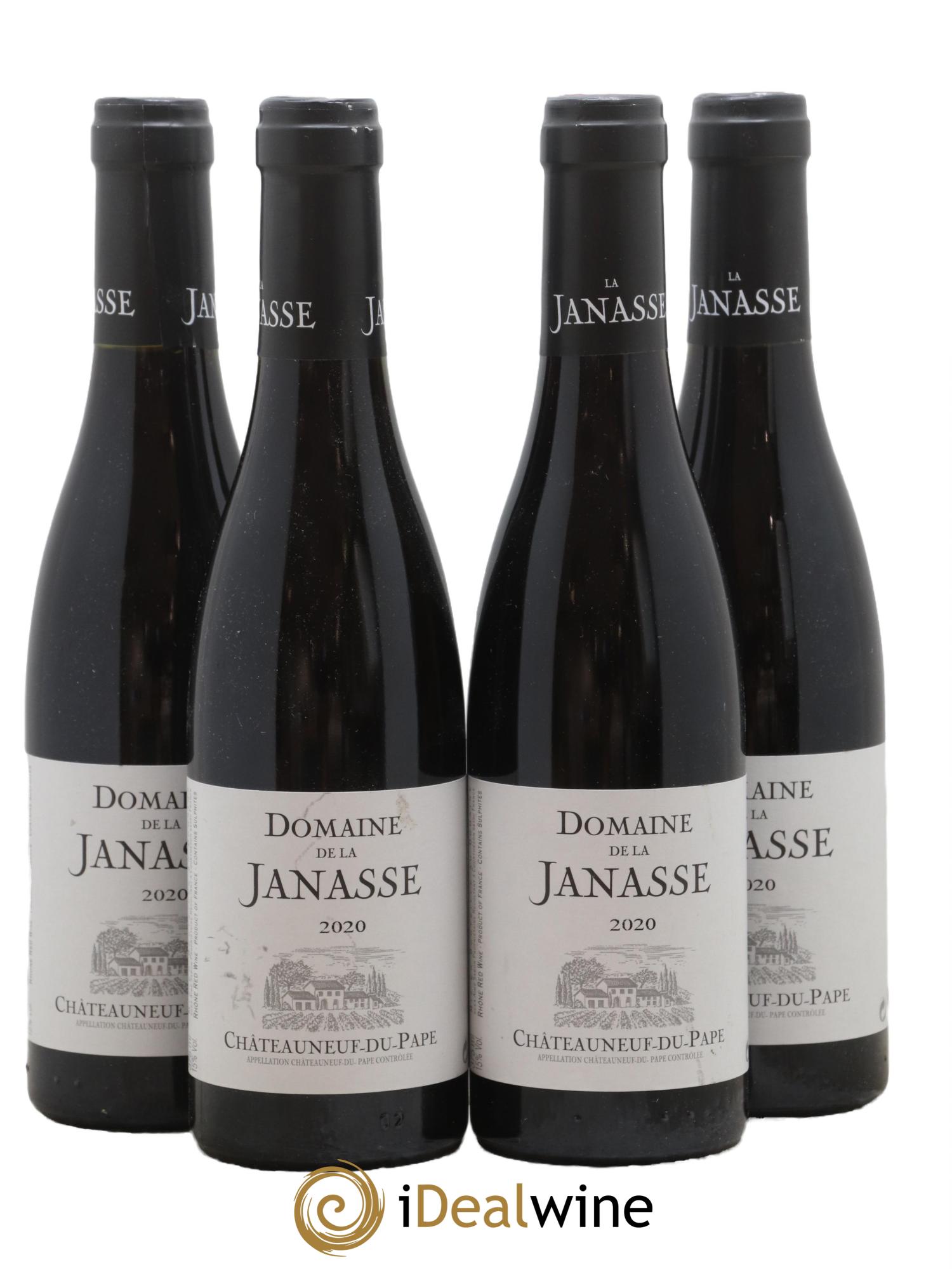 Châteauneuf-du-Pape La Janasse (Domaine de) 2020 - Lot de 4 demi bouteilles - 0