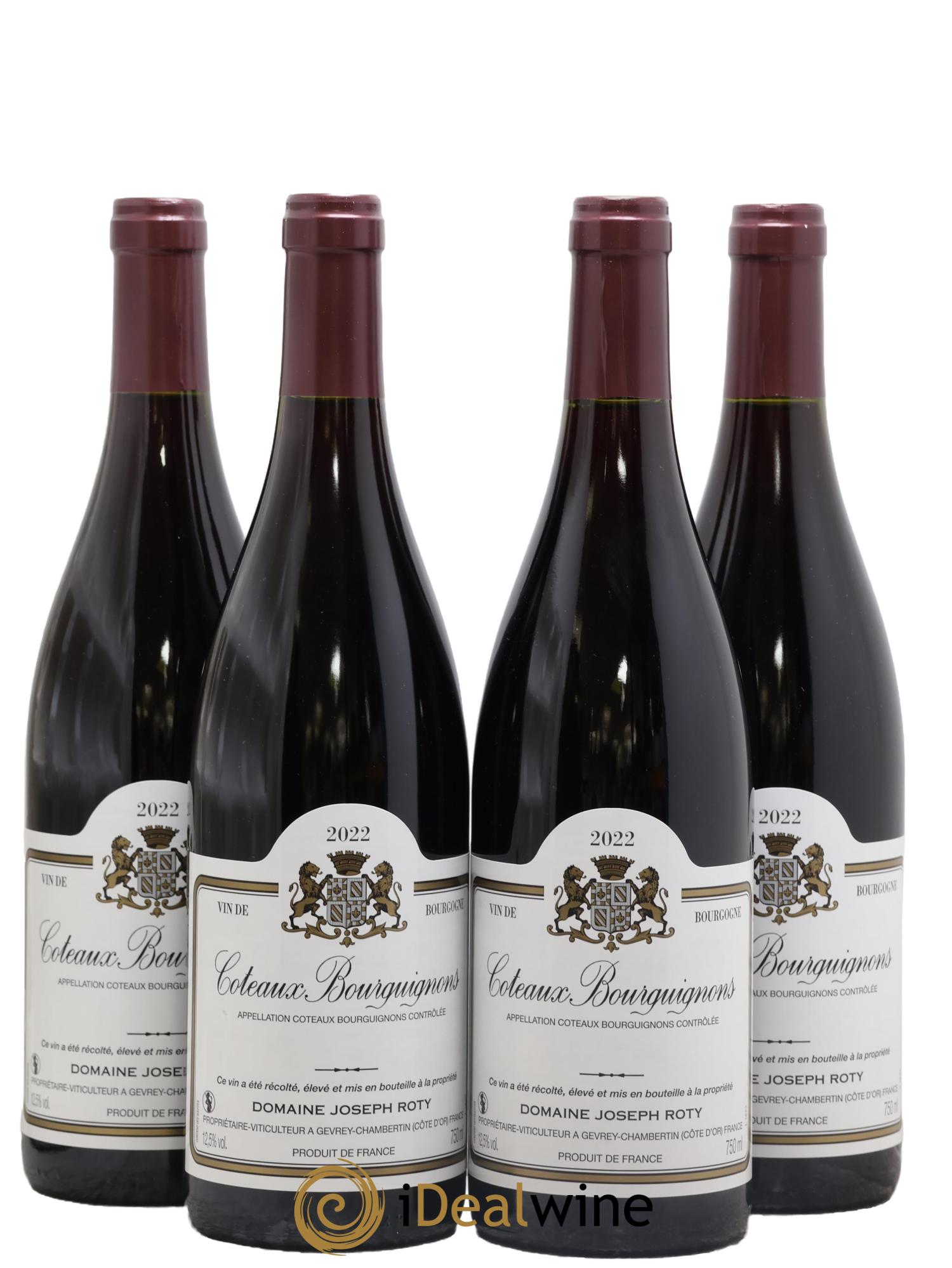 Coteaux Bourguignons Joseph Roty (Domaine) 2022 - Lot de 4 bouteilles - 0